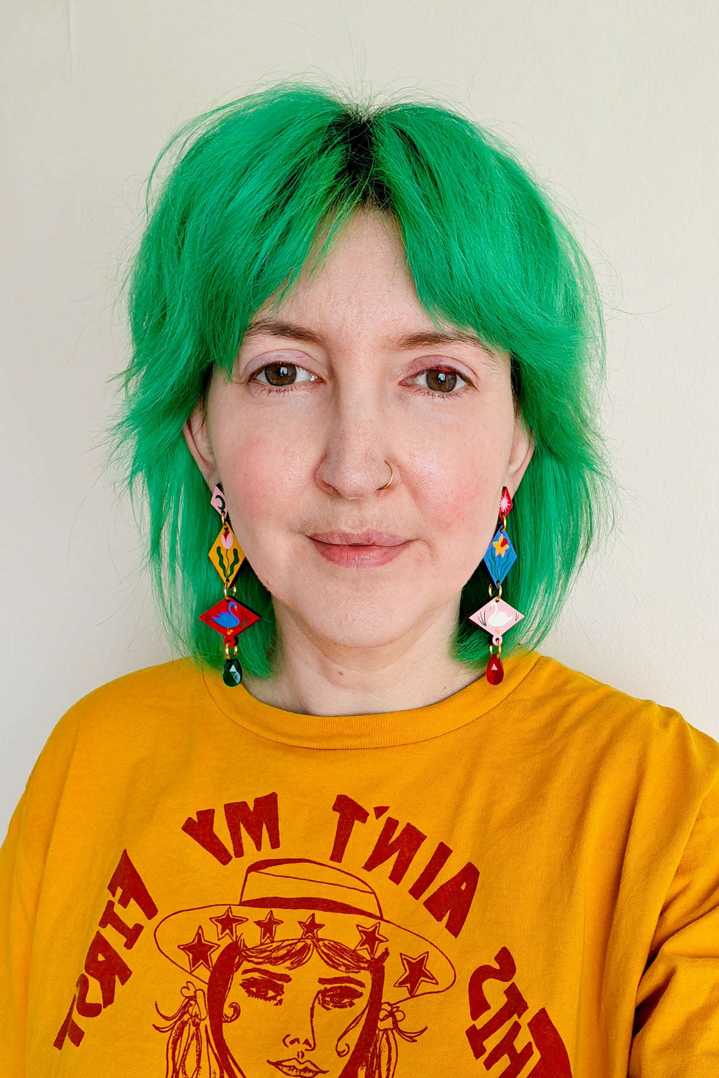 Spring Harlequin Earrings