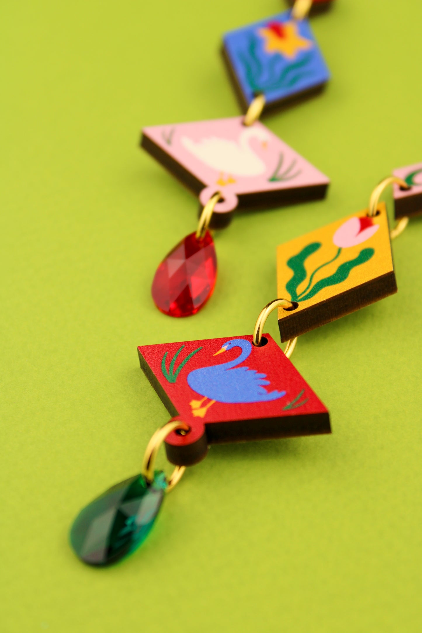 Spring Harlequin Earrings