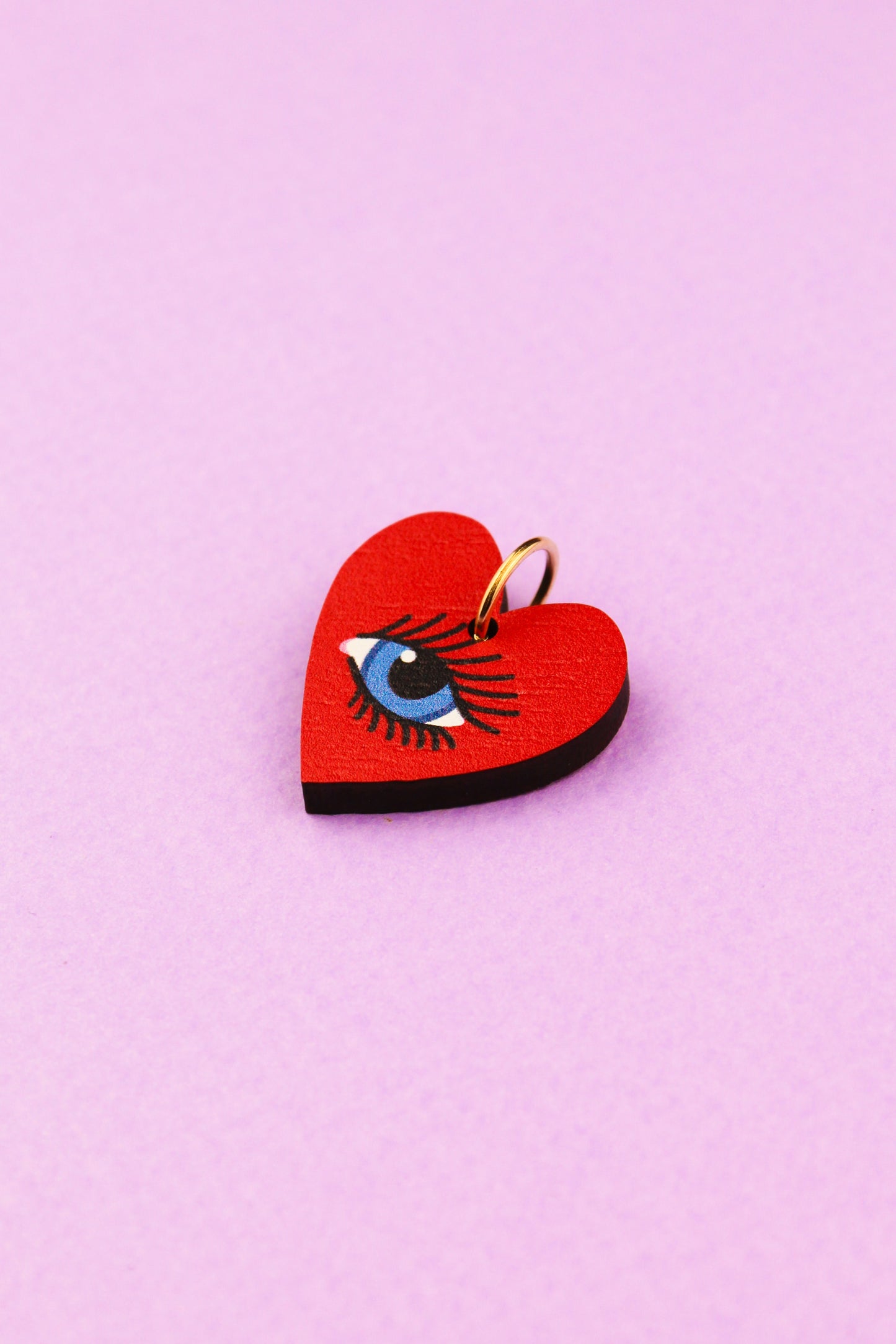 Red Lovers Eye Charm