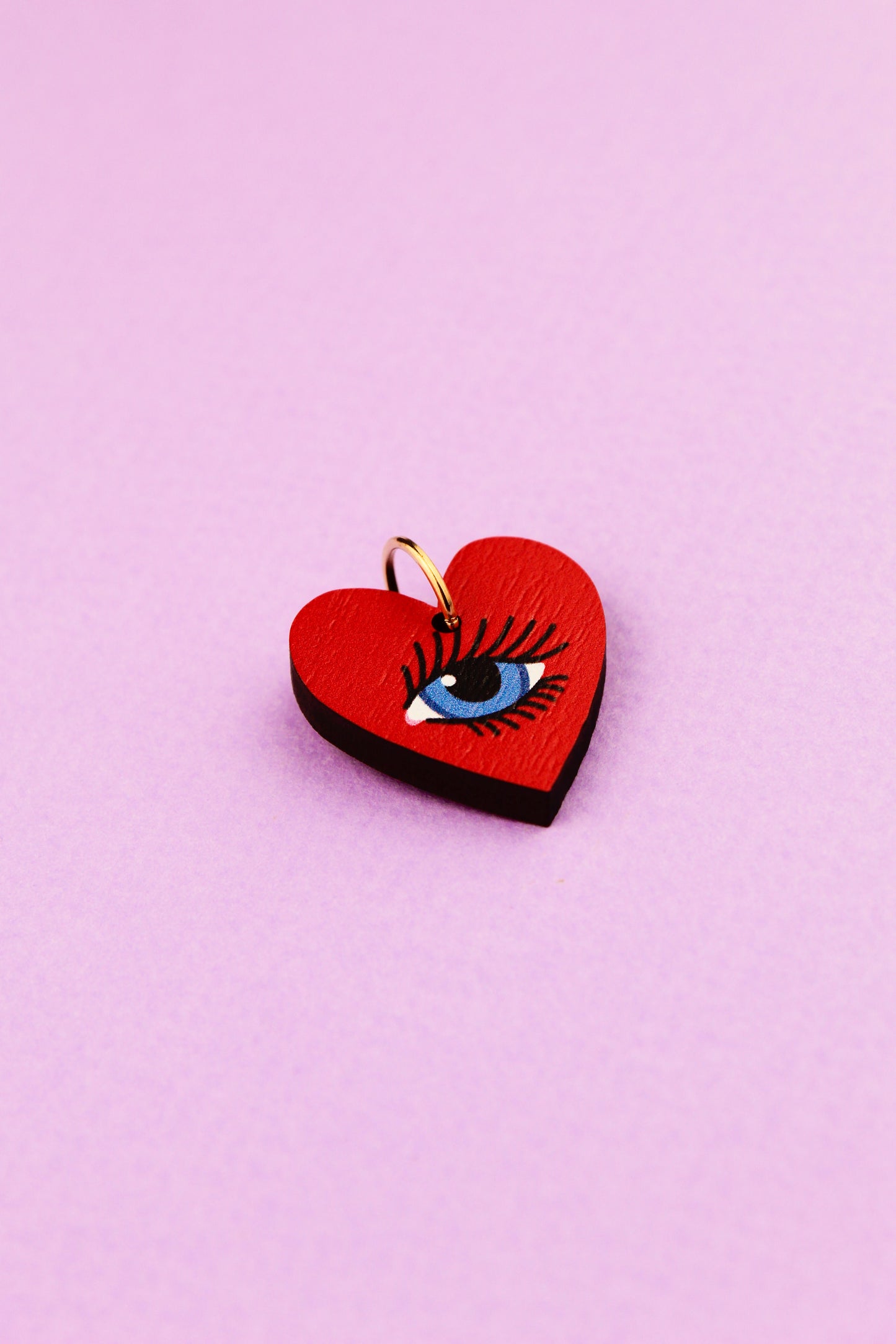 Red Lovers Eye Charm