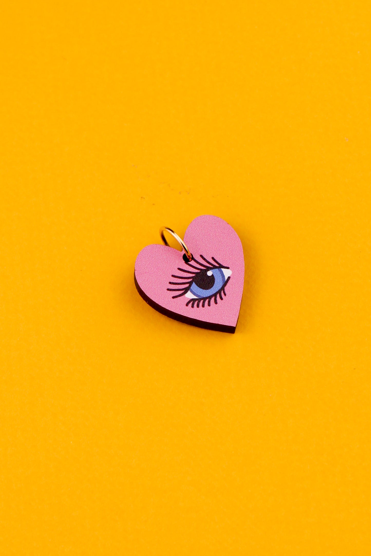 Pink Lovers Eye Charm