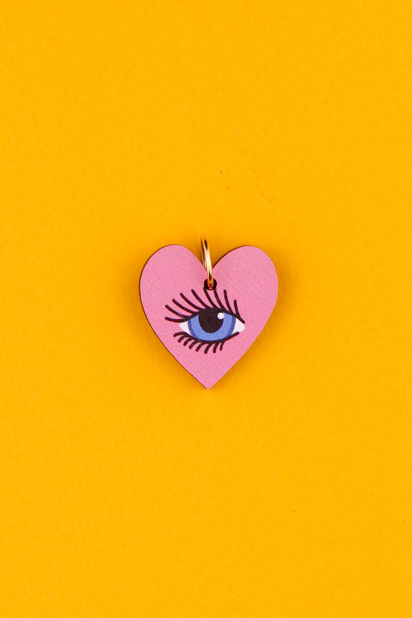 Pink Lovers Eye Charm