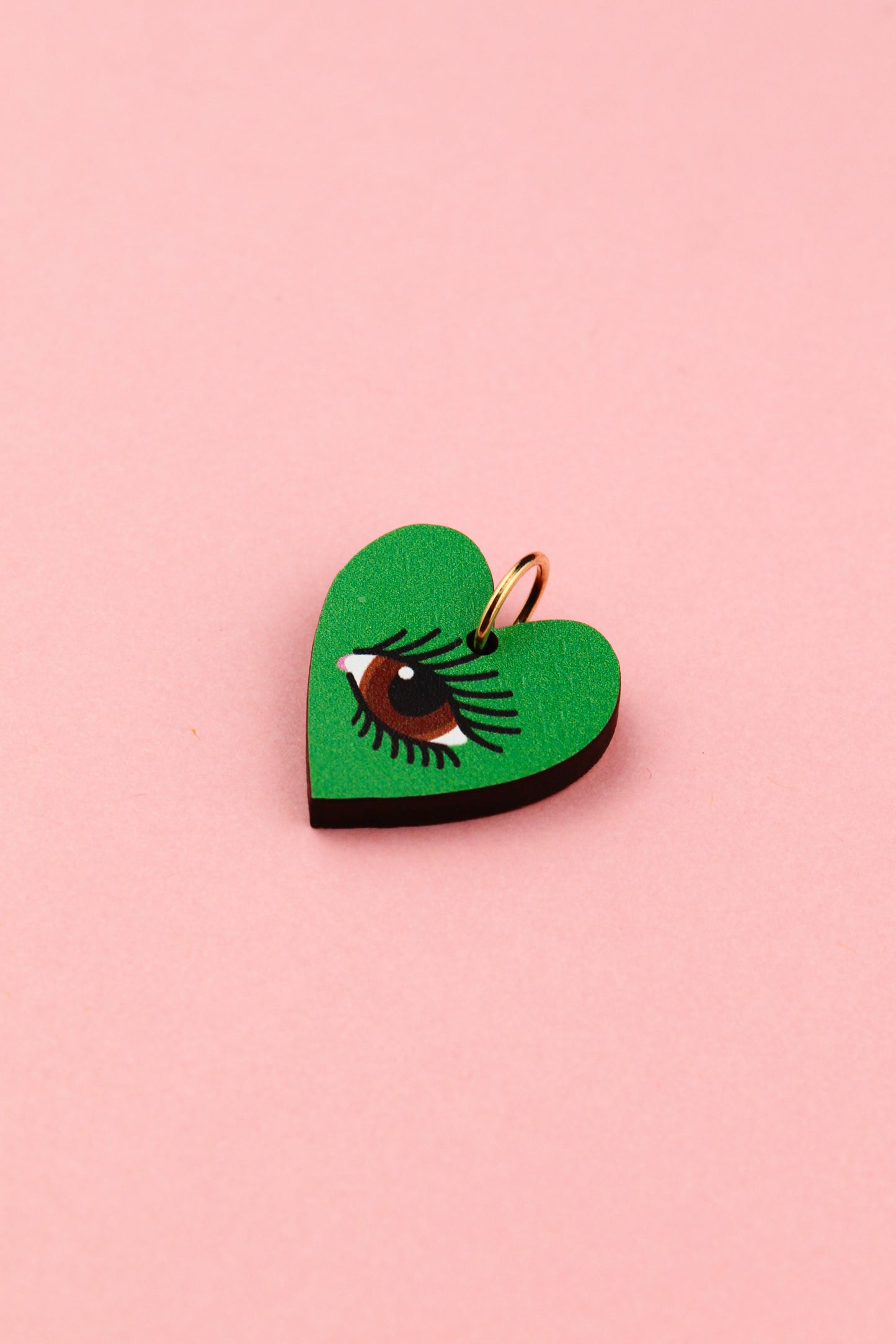 Green Lovers Eye Charm