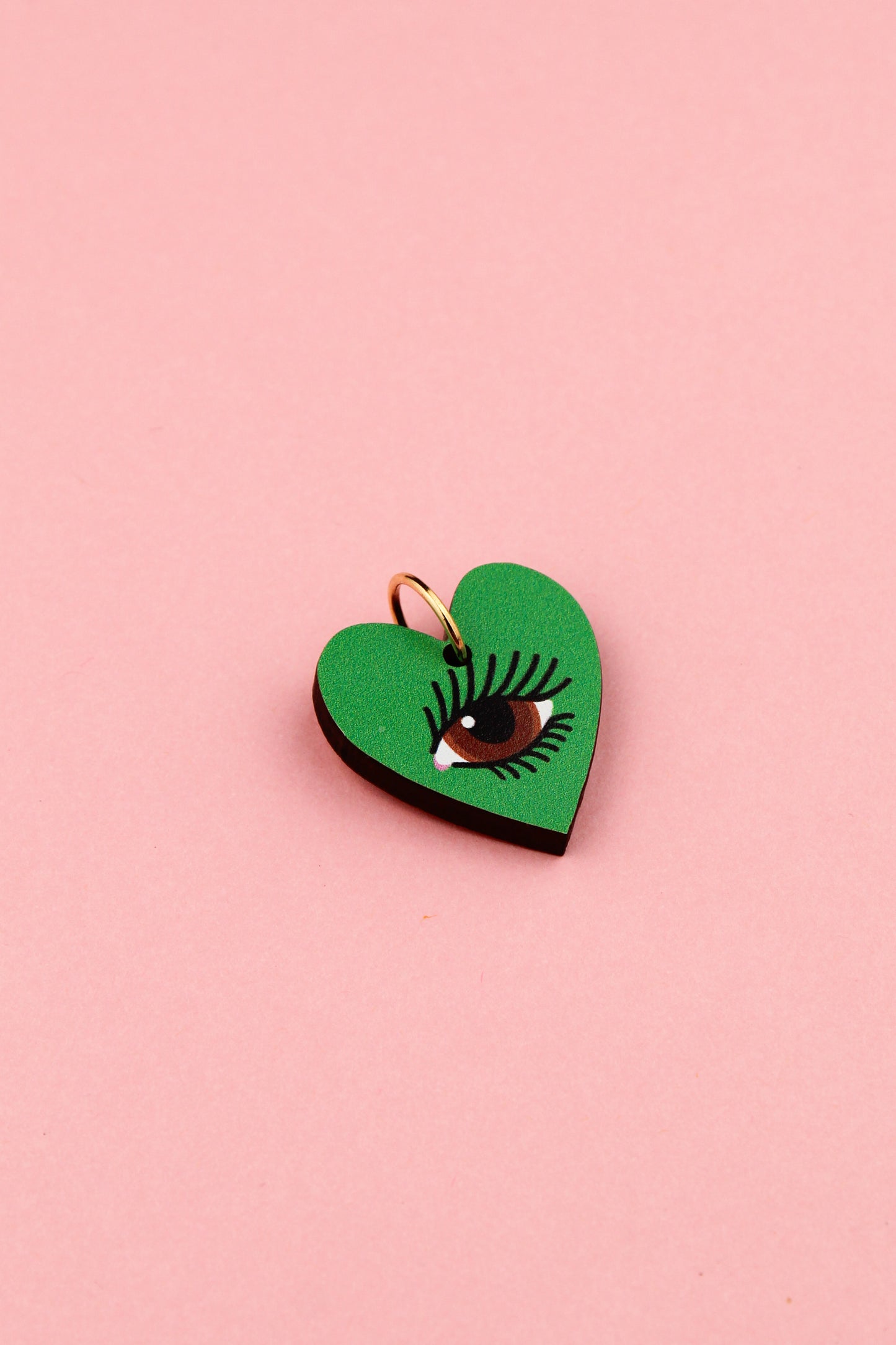 Green Lovers Eye Charm