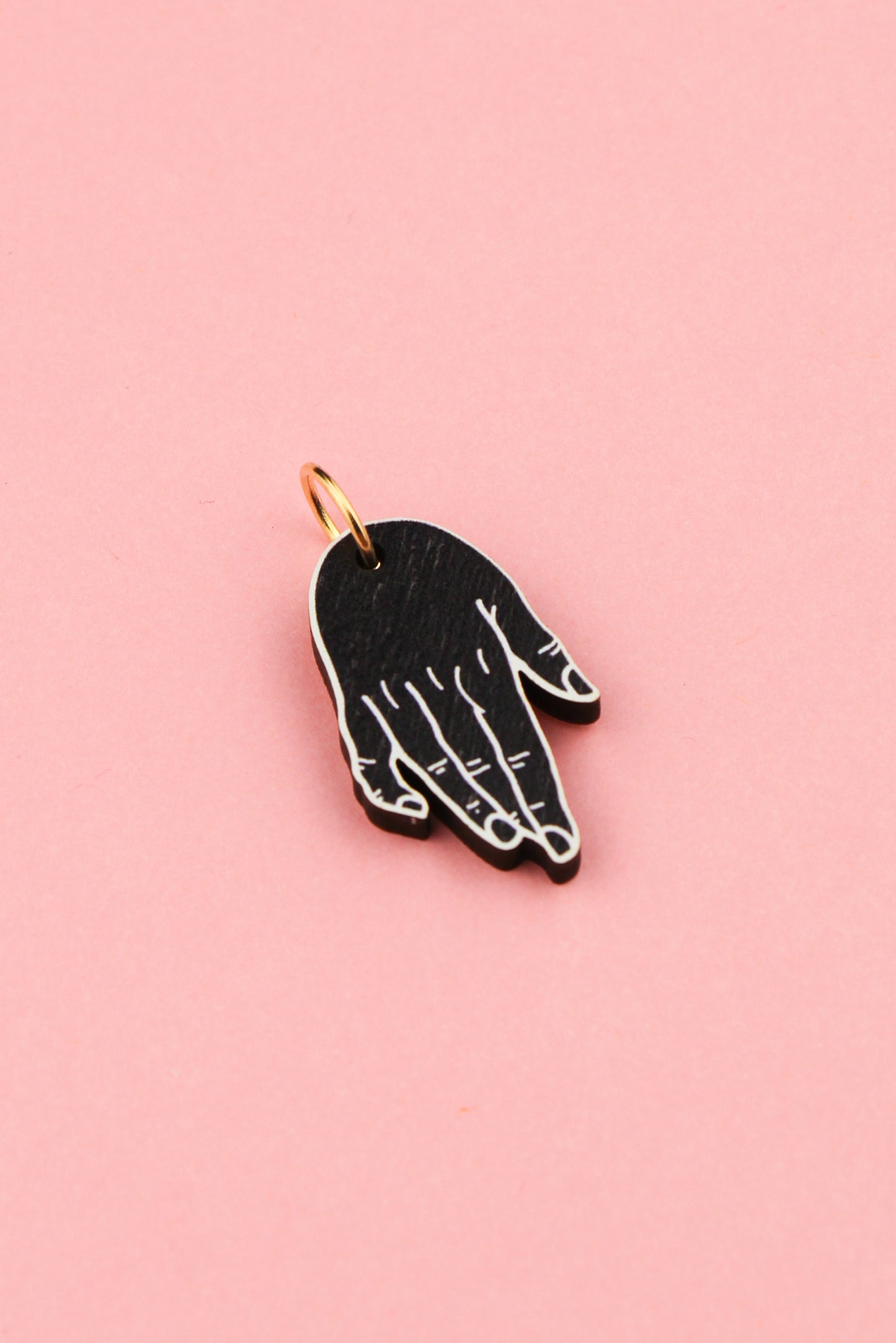 Mourning Hand Charm