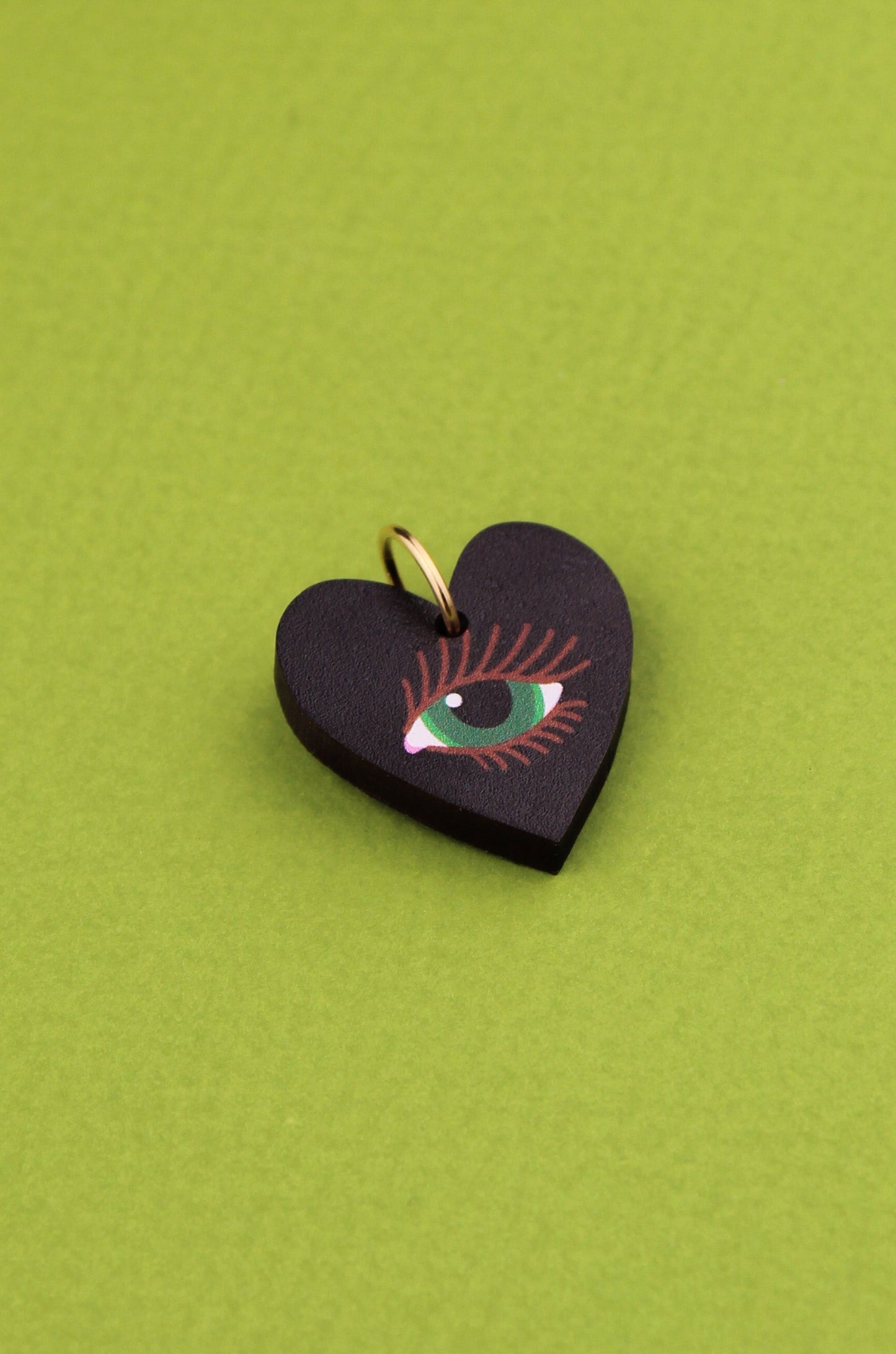 Black Lovers Eye Charm