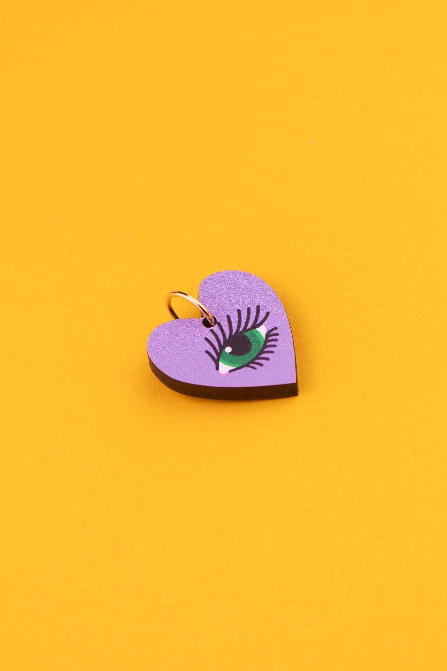 Lilac Lovers Eye Charm