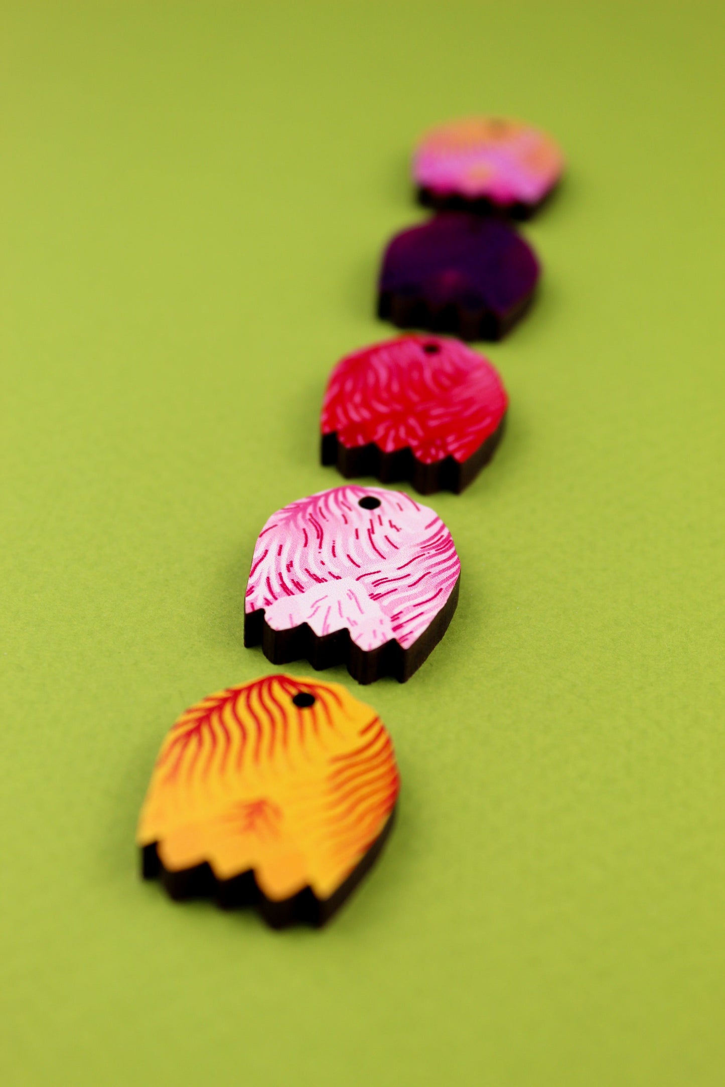 Tulip Earrings Set Charms Only