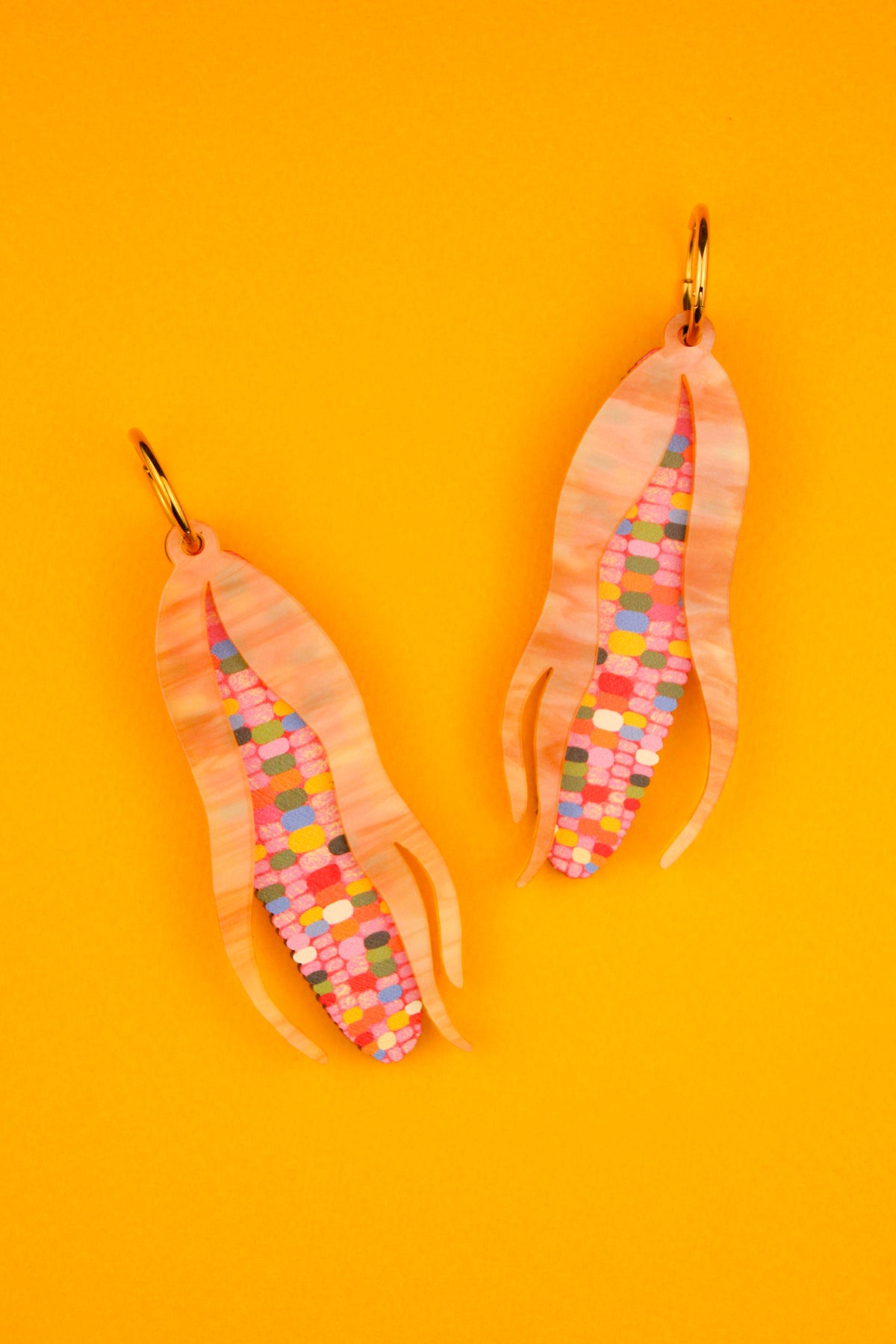 A-maize-ing Corn Earrings