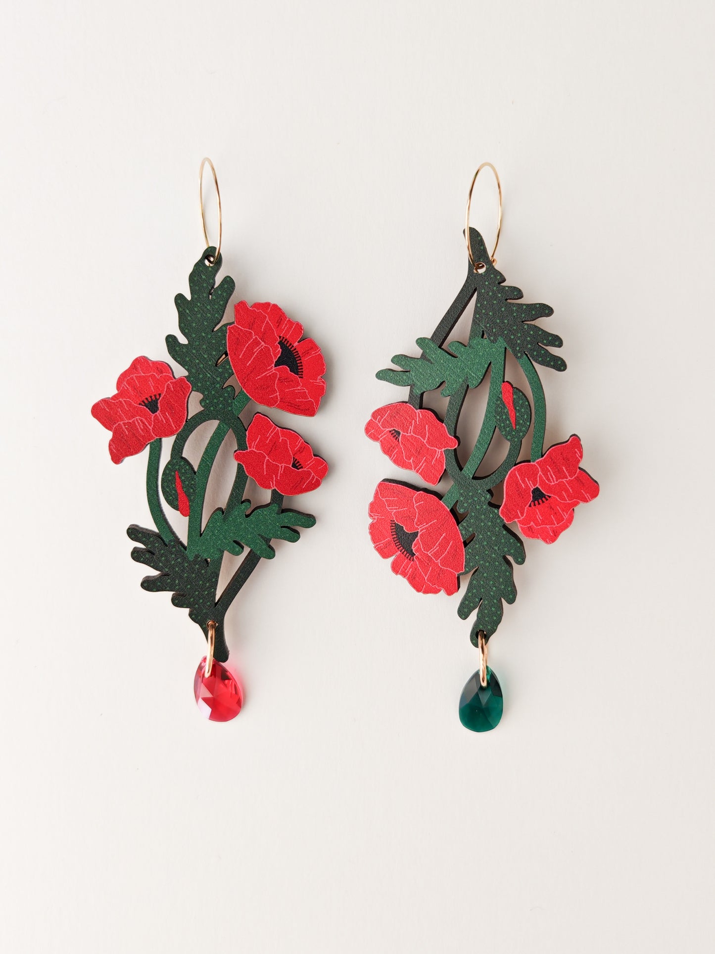 poppy earrings NO FAULTS