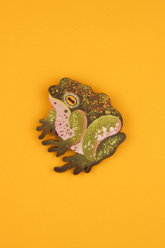 Enchanted Toad Brooch