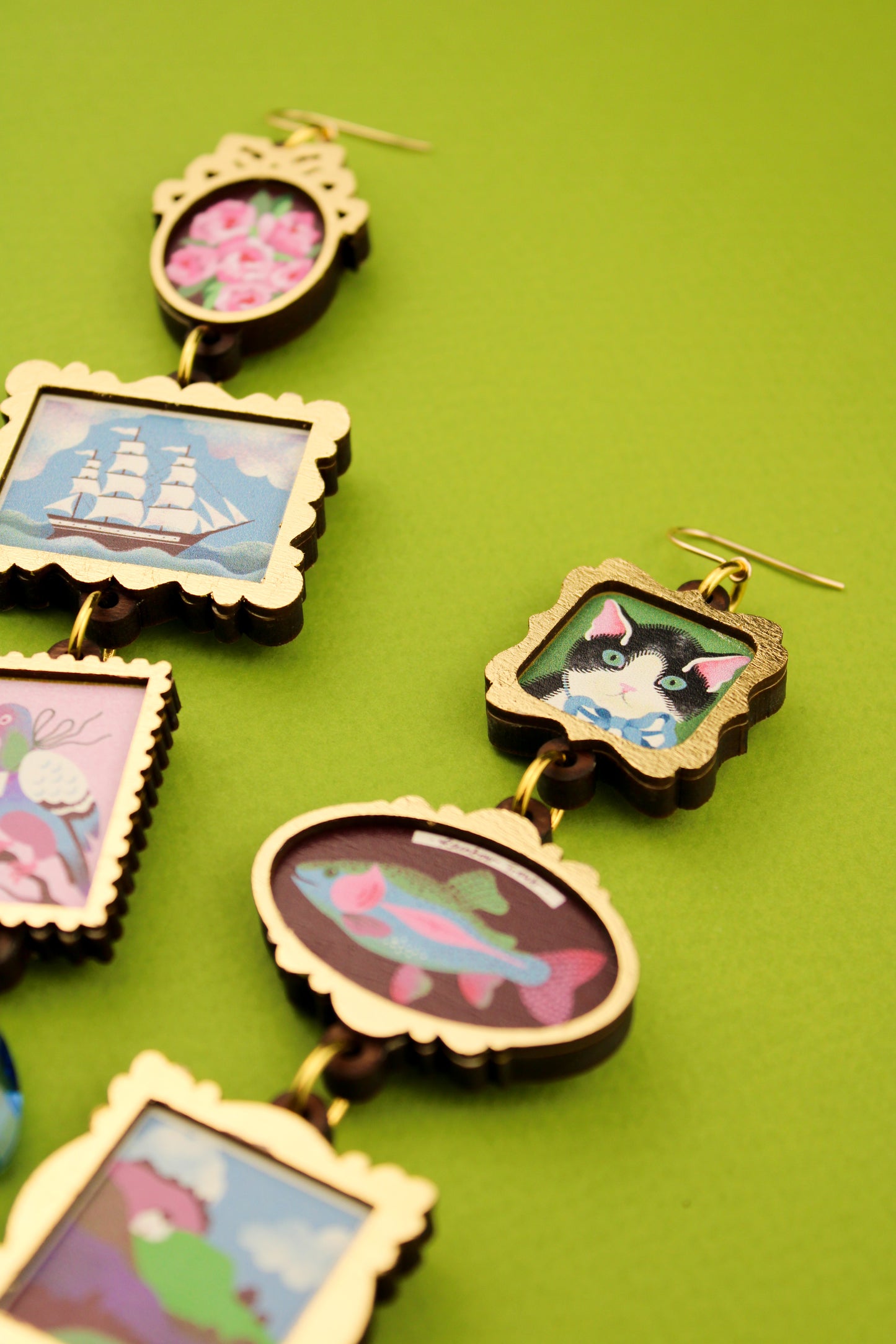 Antique Hunter Earrings
