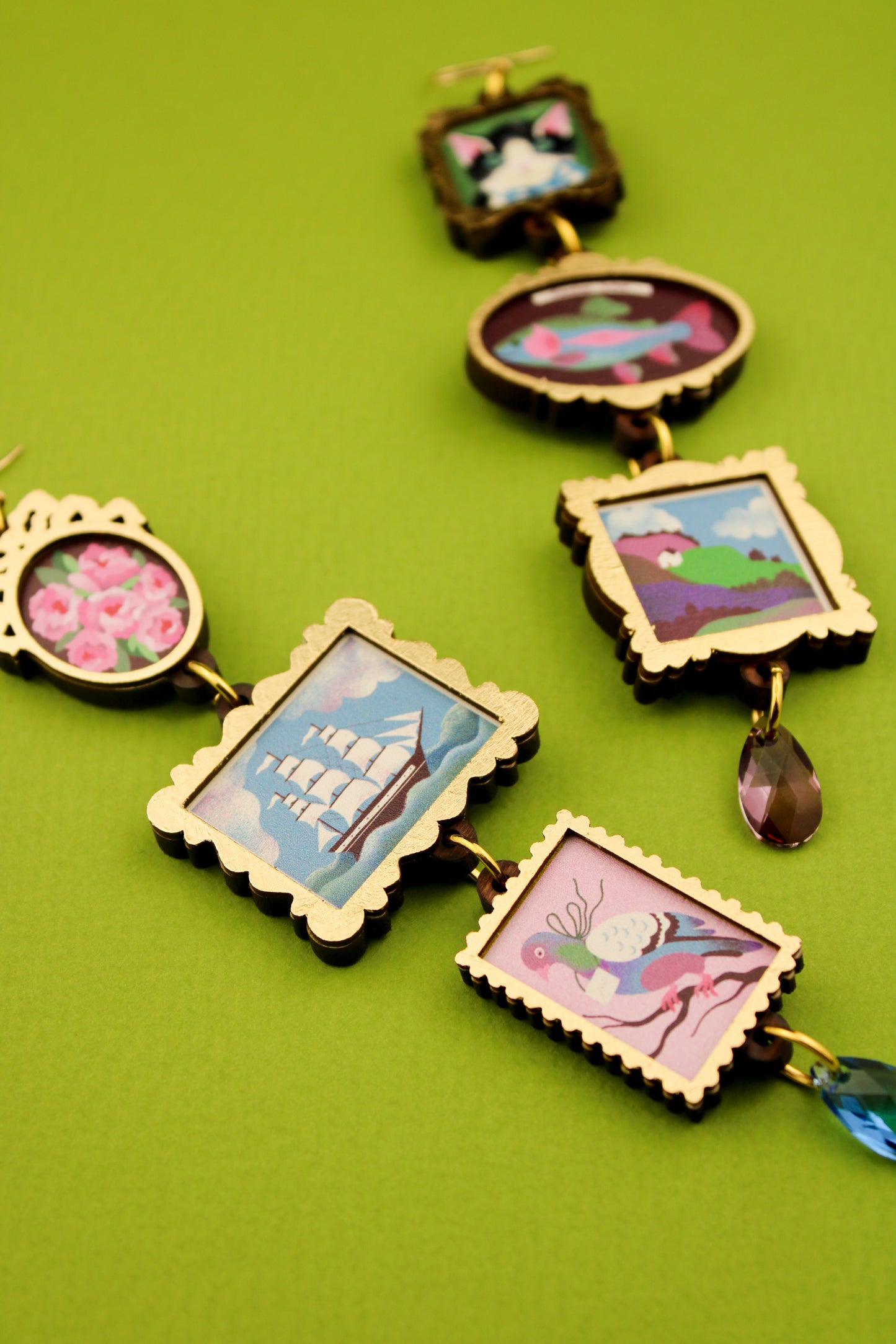 Antique Hunter Earrings