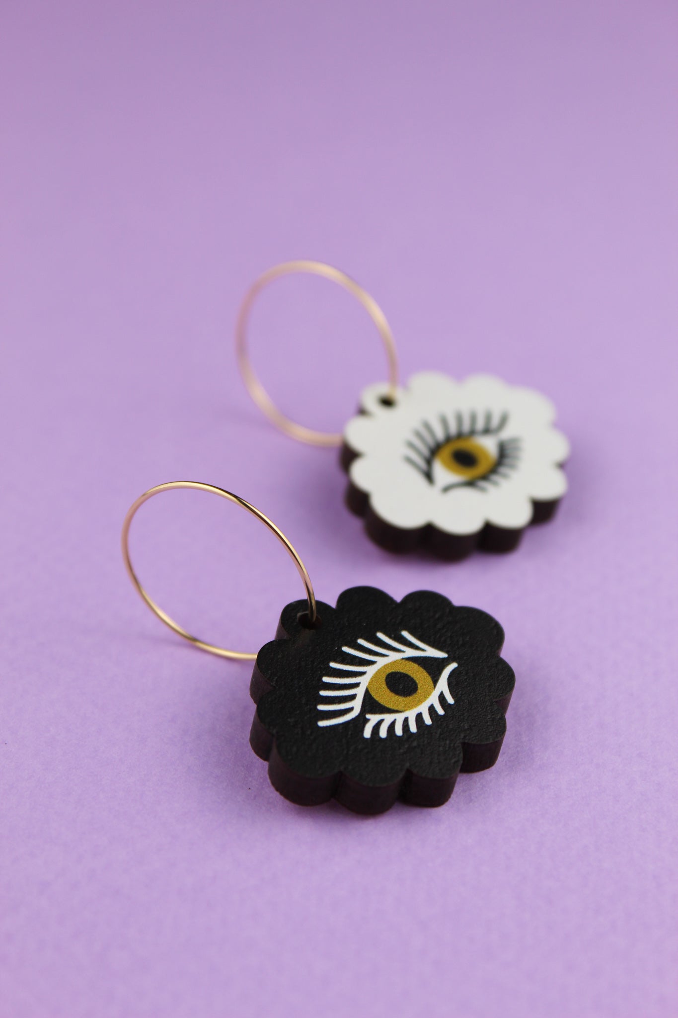 Eye of Providence Cloud Earrings