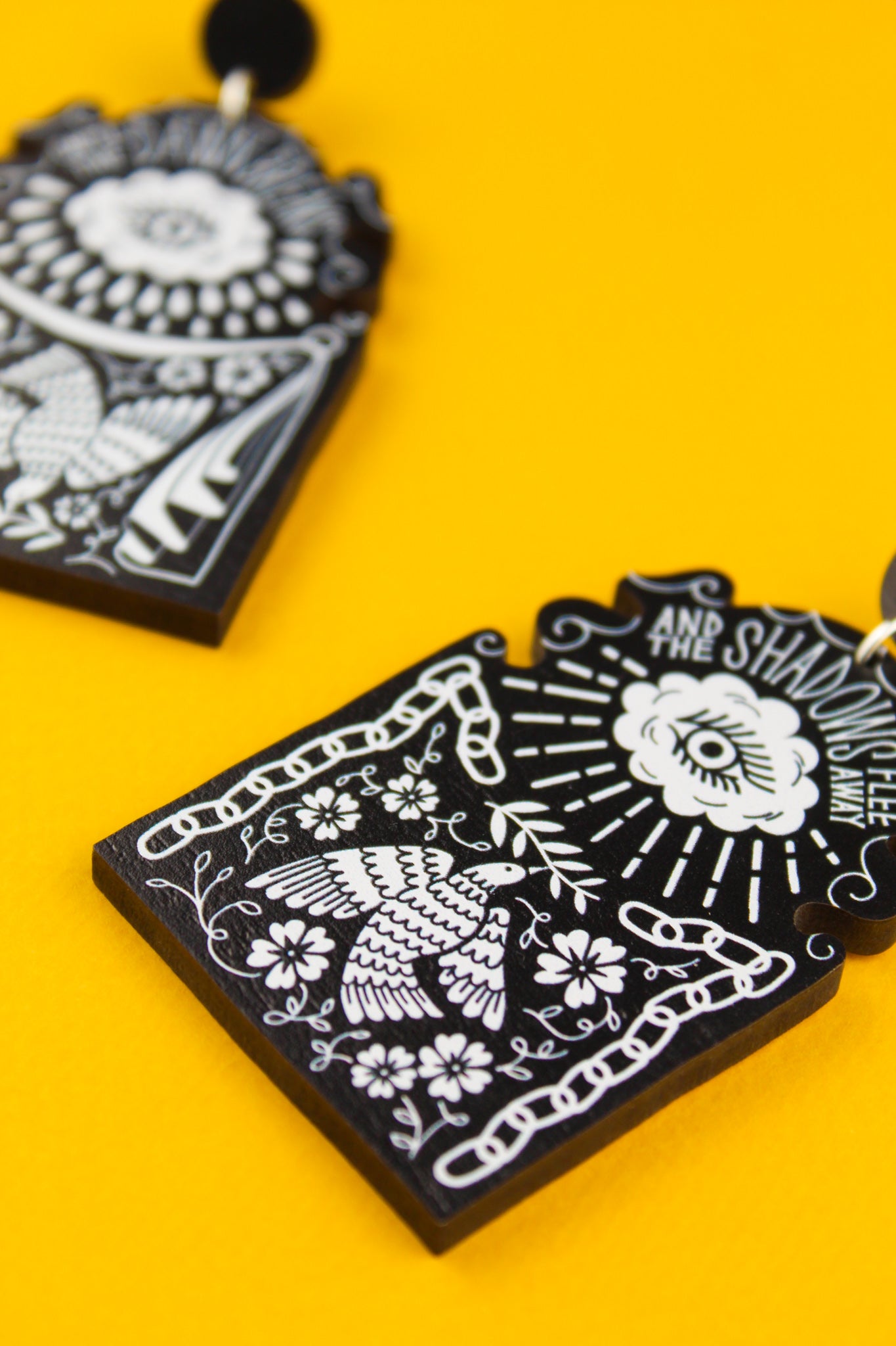 Gravestone Earrings