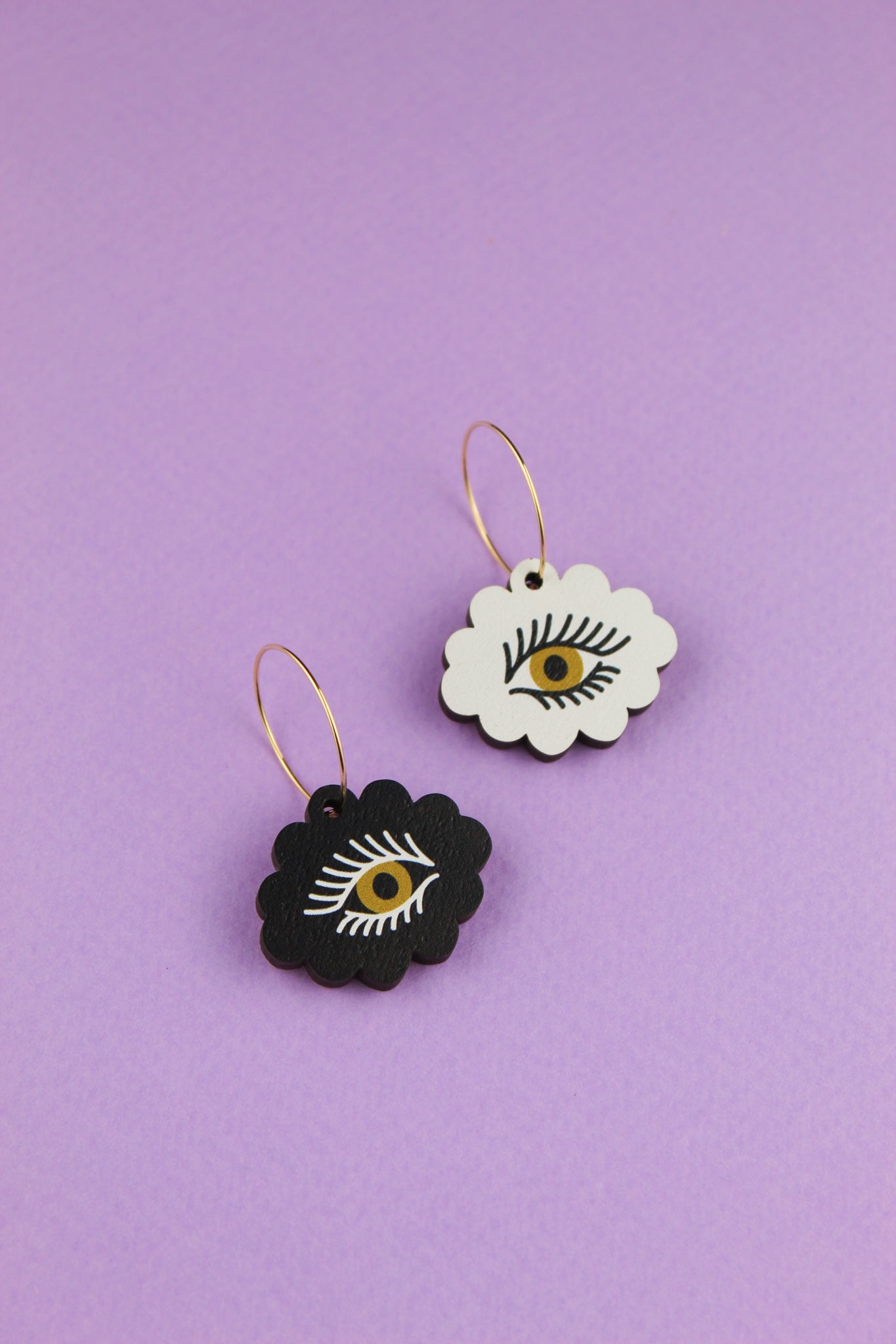 Eye of Providence Cloud Earrings