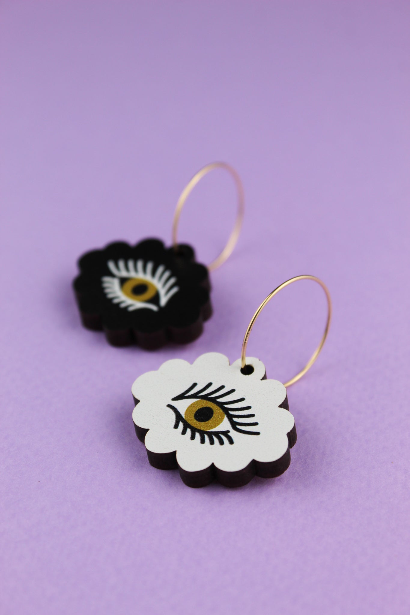 Eye of Providence Cloud Earrings