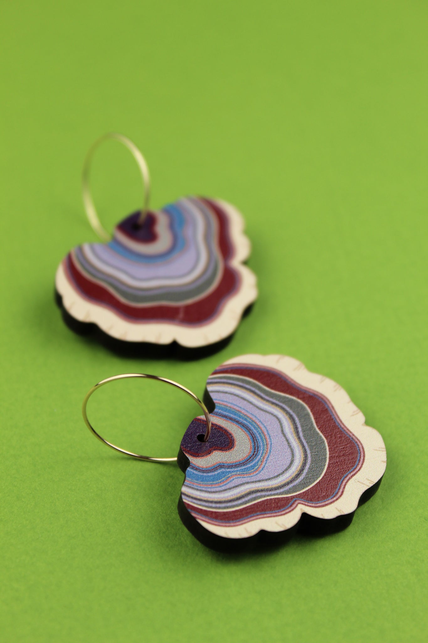 Turkey Tail Earrings
