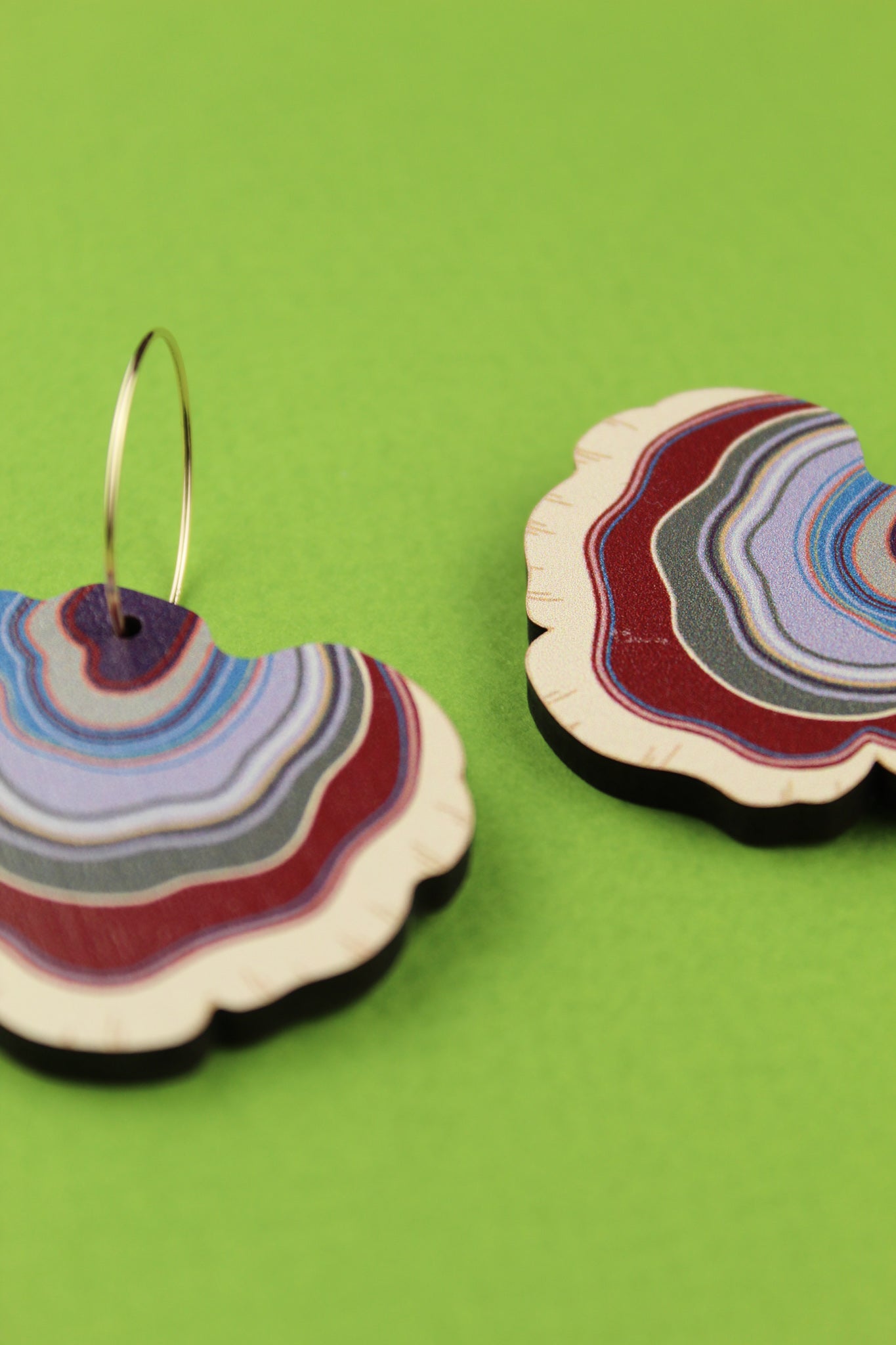 Turkey Tail Earrings