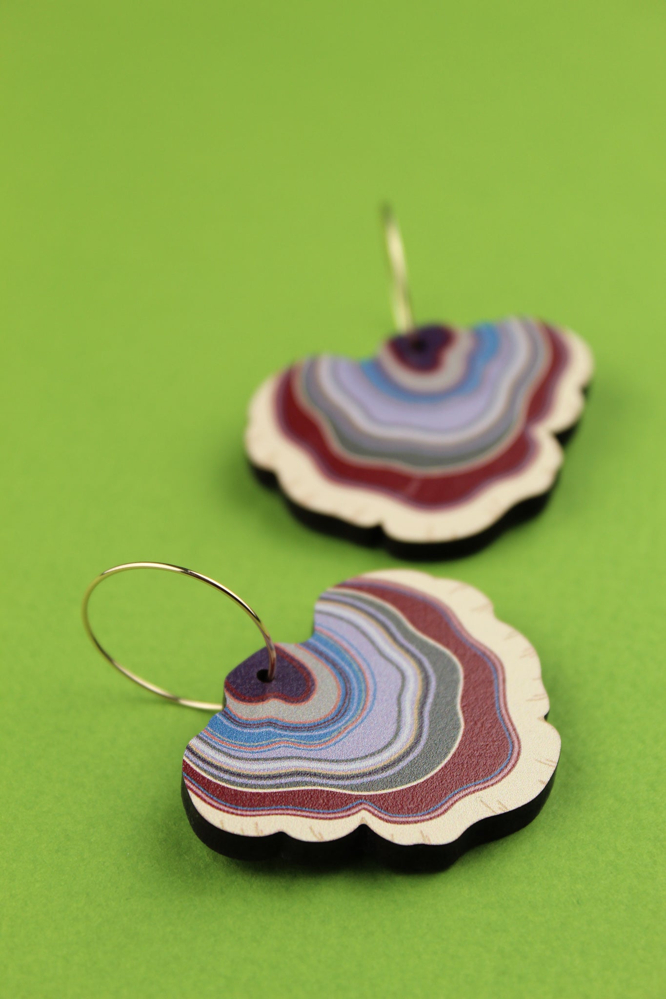Turkey Tail Earrings