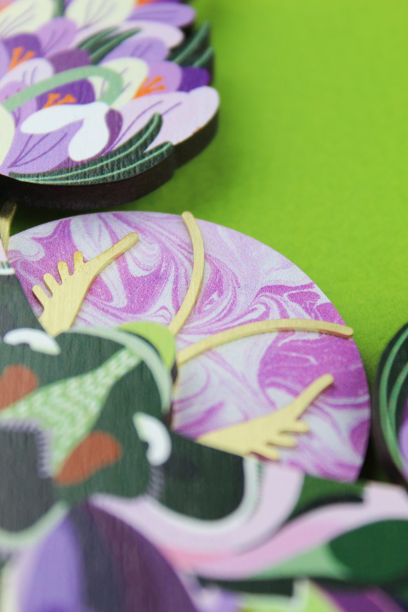 Crocus Hawk Necklace
