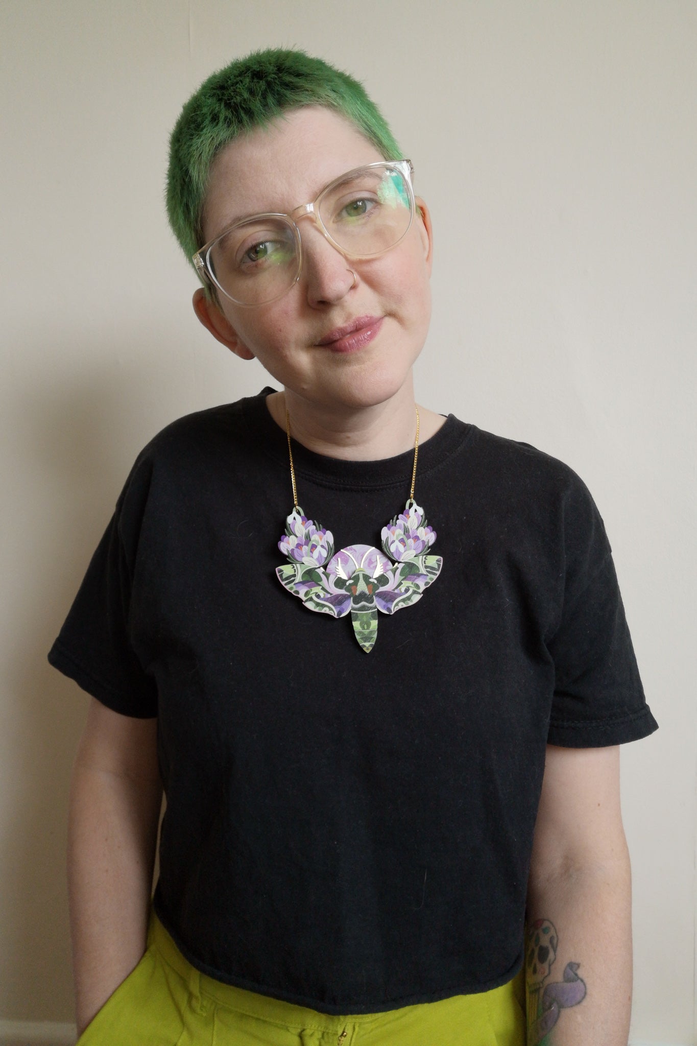 Crocus Hawk Necklace