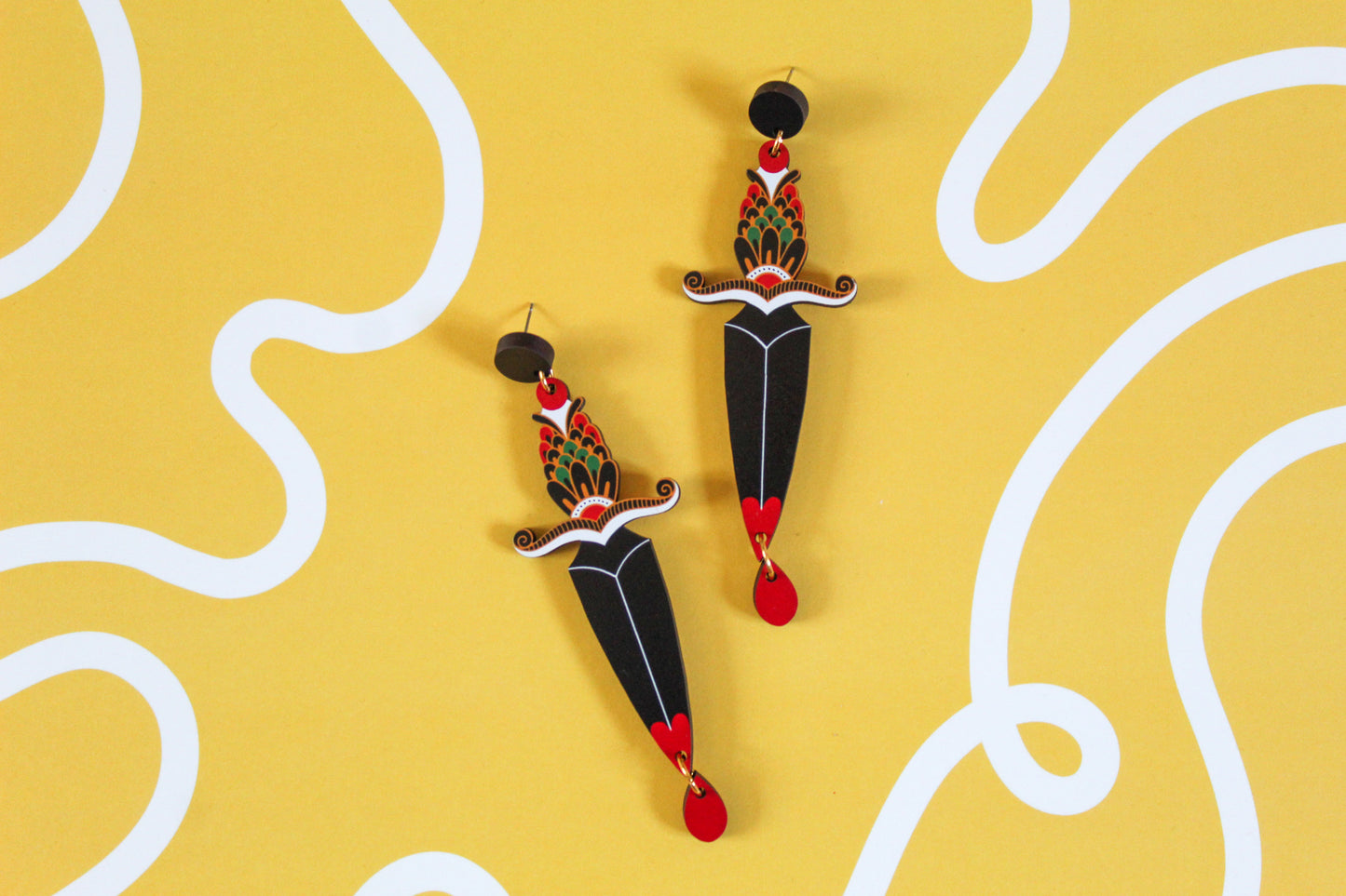 Dagger Earrings