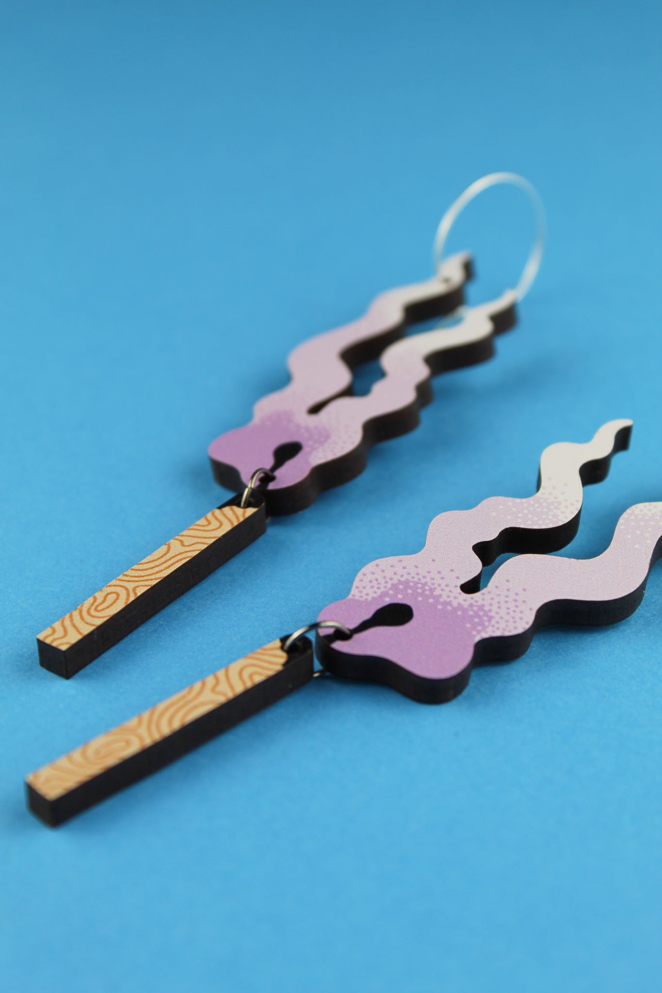 Burn Out Earrings