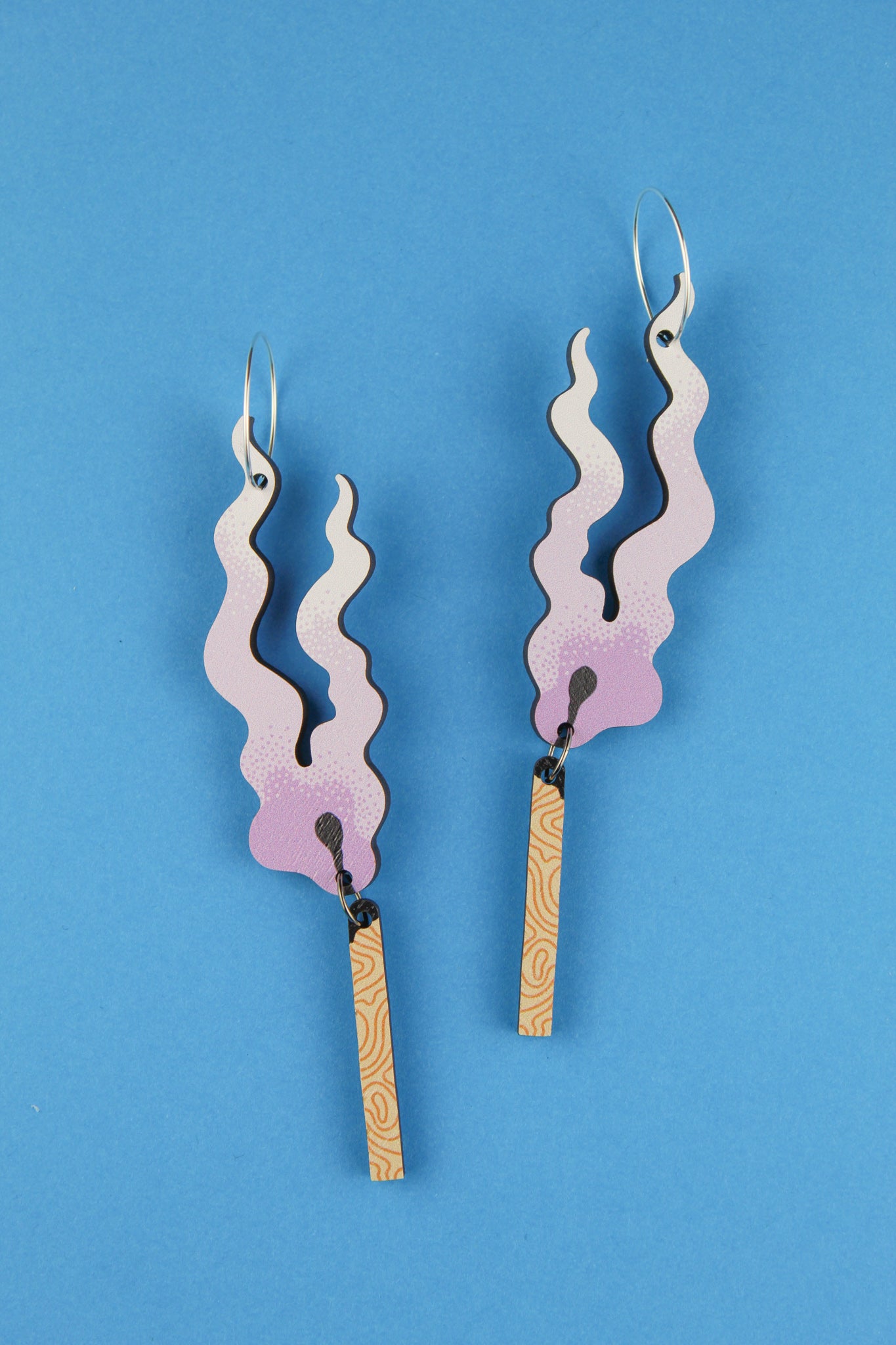 Burn Out Earrings