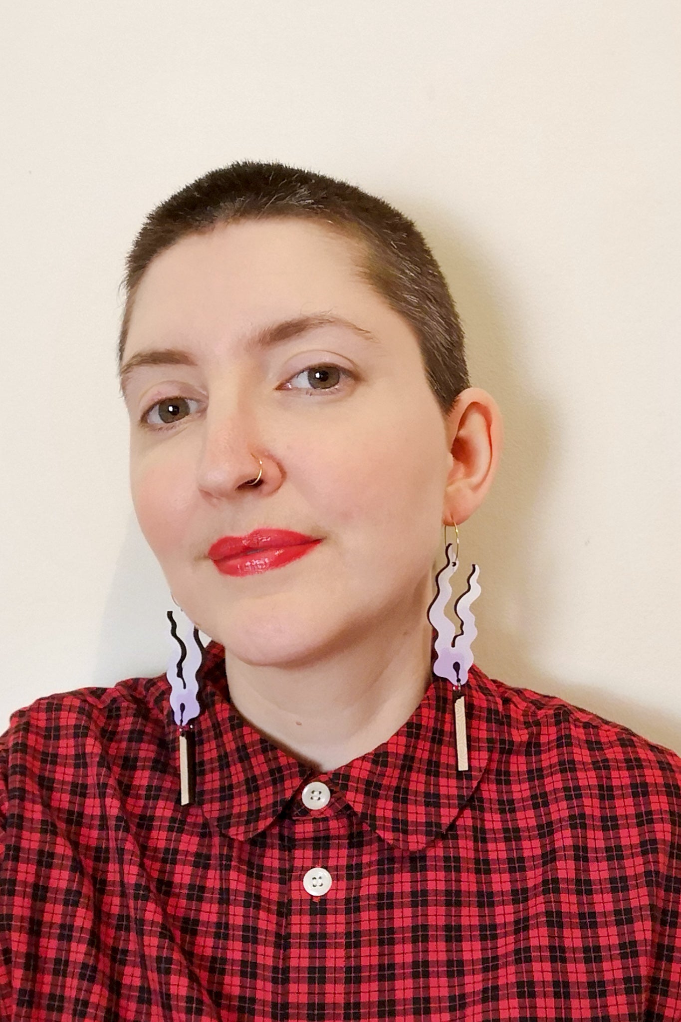 Burn Out Earrings