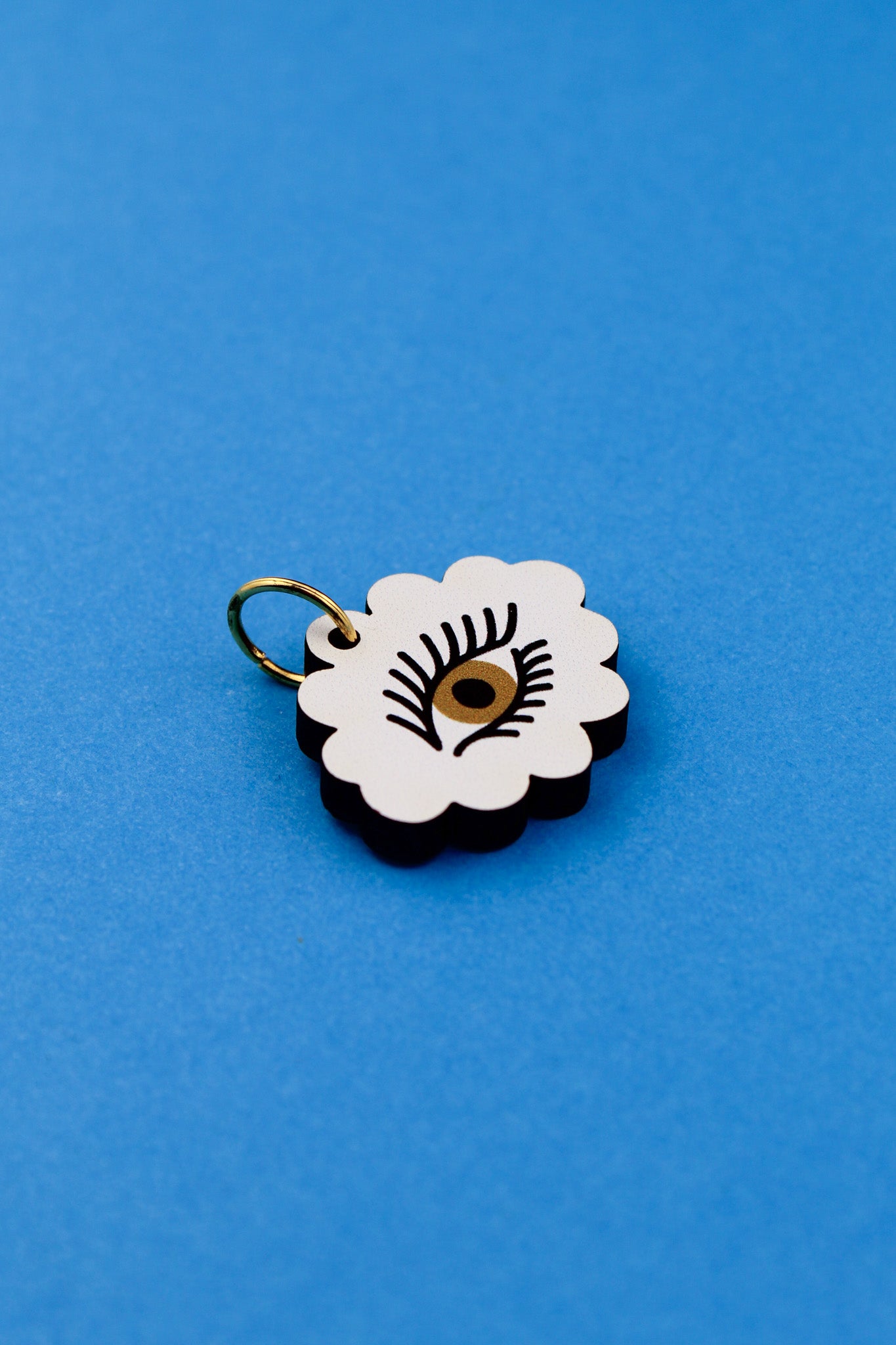 White Eye of Providence Charm