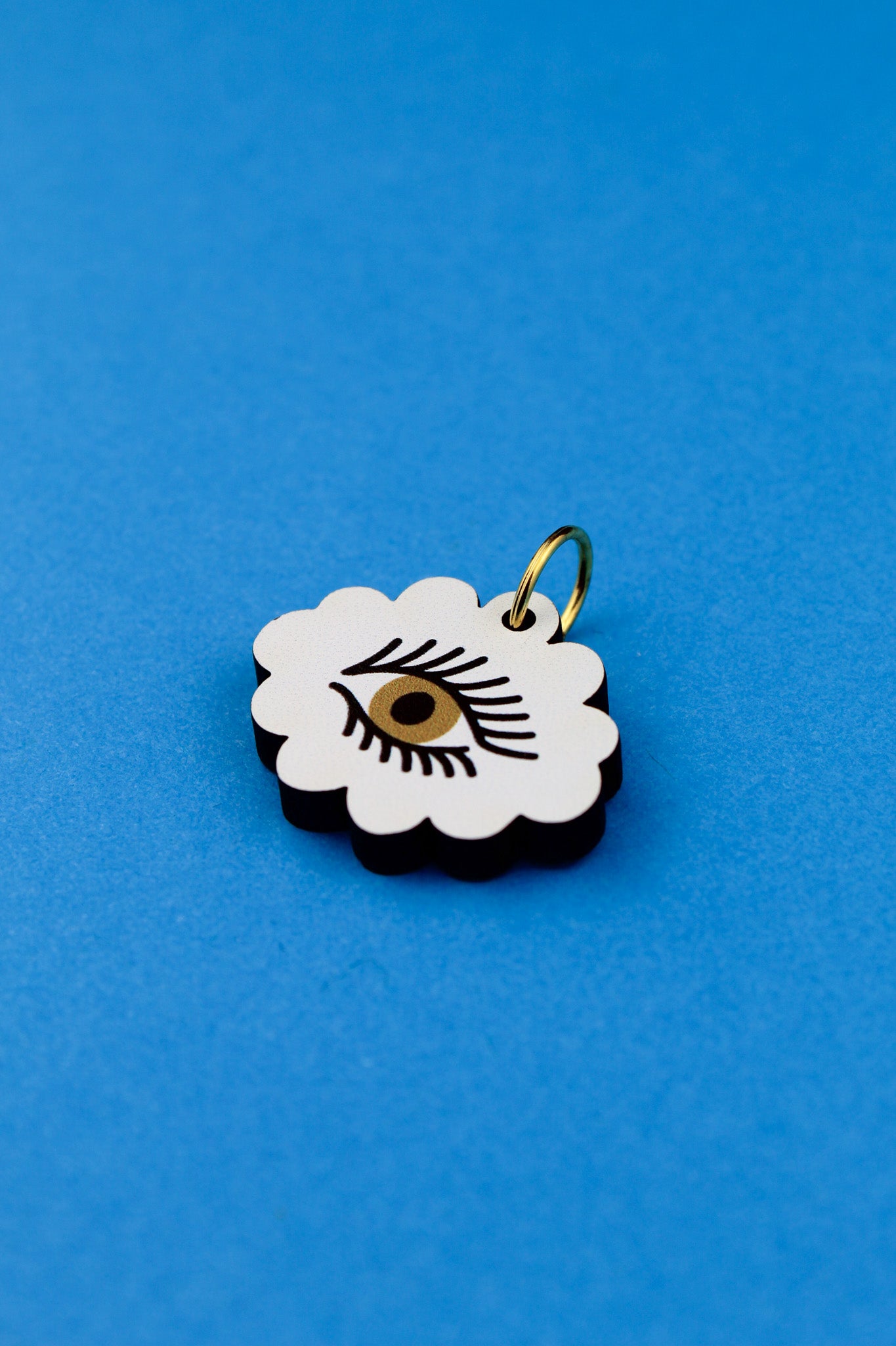 White Eye of Providence Charm