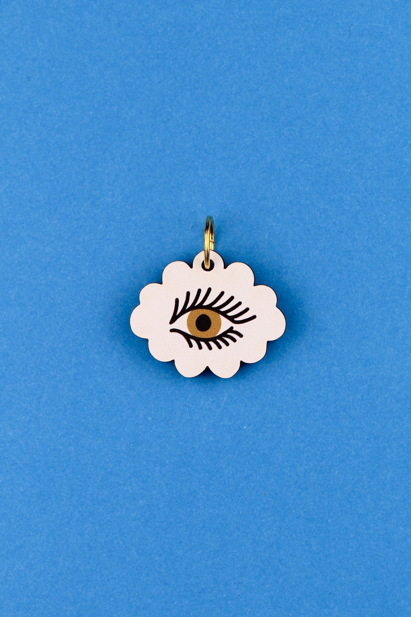 White Eye of Providence Charm