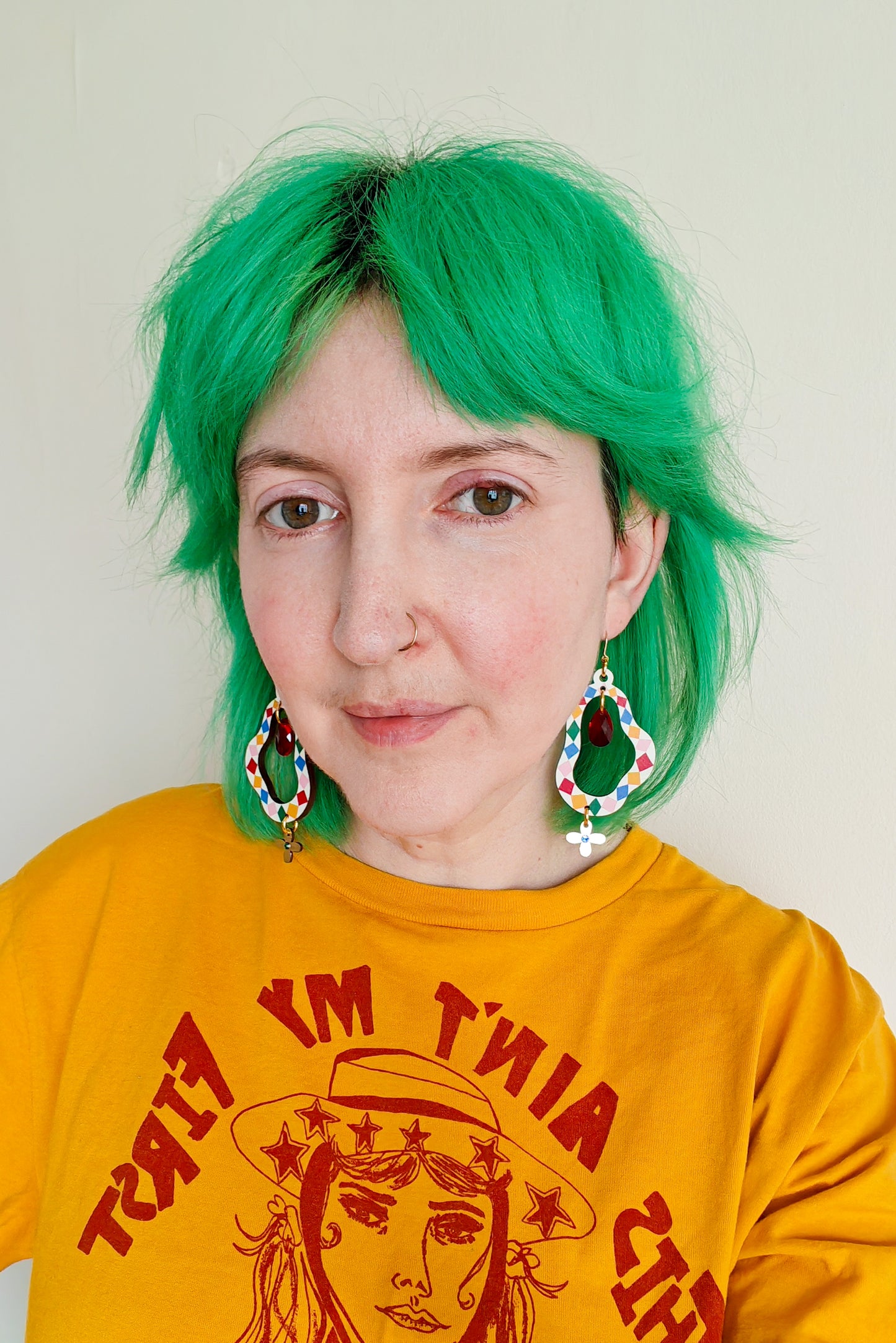 Abstract HarleQueen Earrings