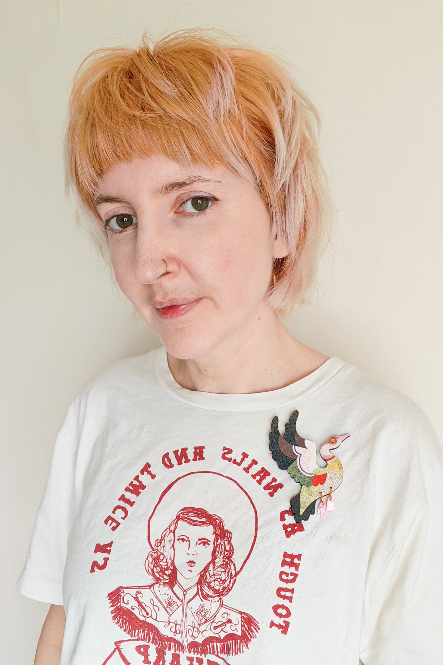 Egyptian Goose Brooch
