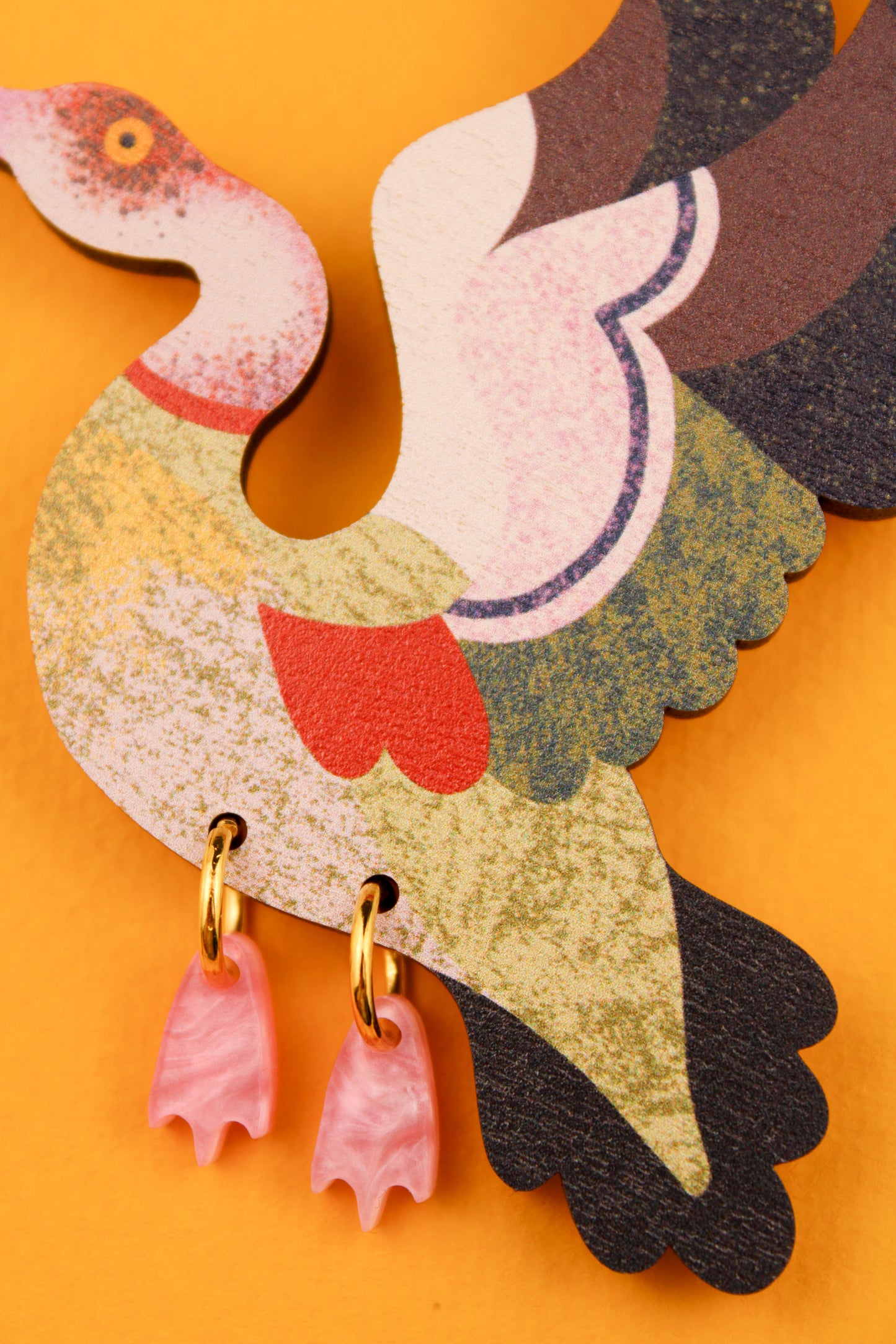 Egyptian Goose Brooch