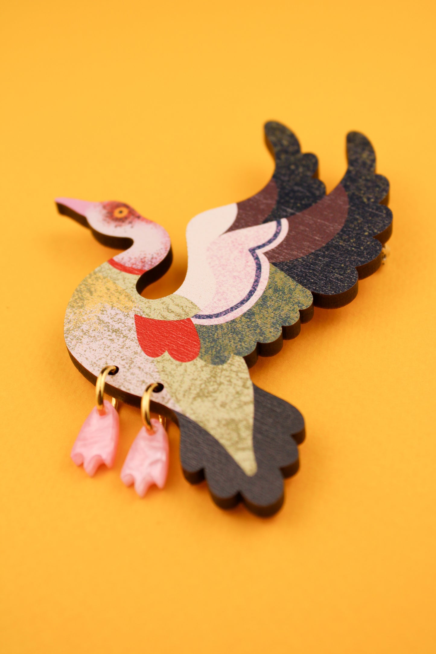 Egyptian Goose Brooch