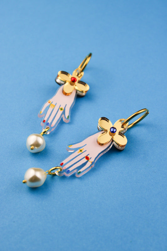 Tudor Hand Earrings PRE ORDER