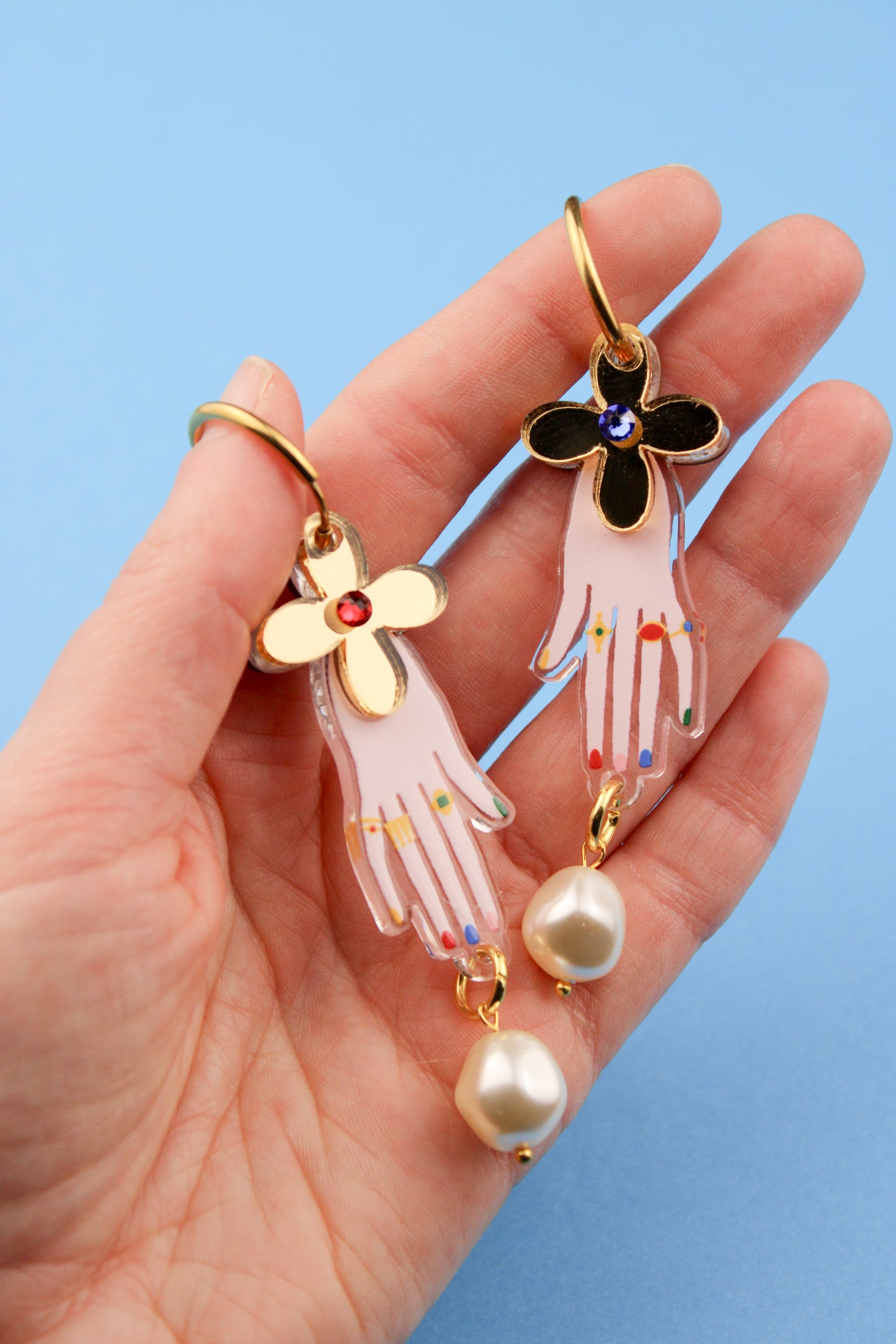 Tudor Hand Earrings PRE ORDER