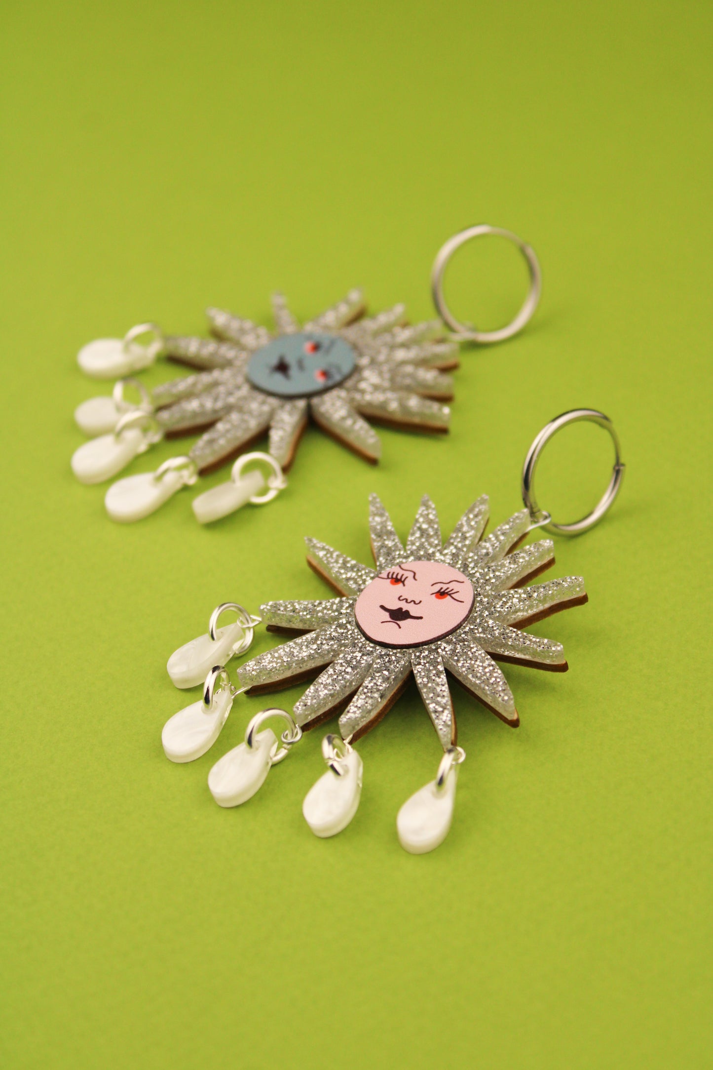 Sparkling Moon Earrings PRE ORDER
