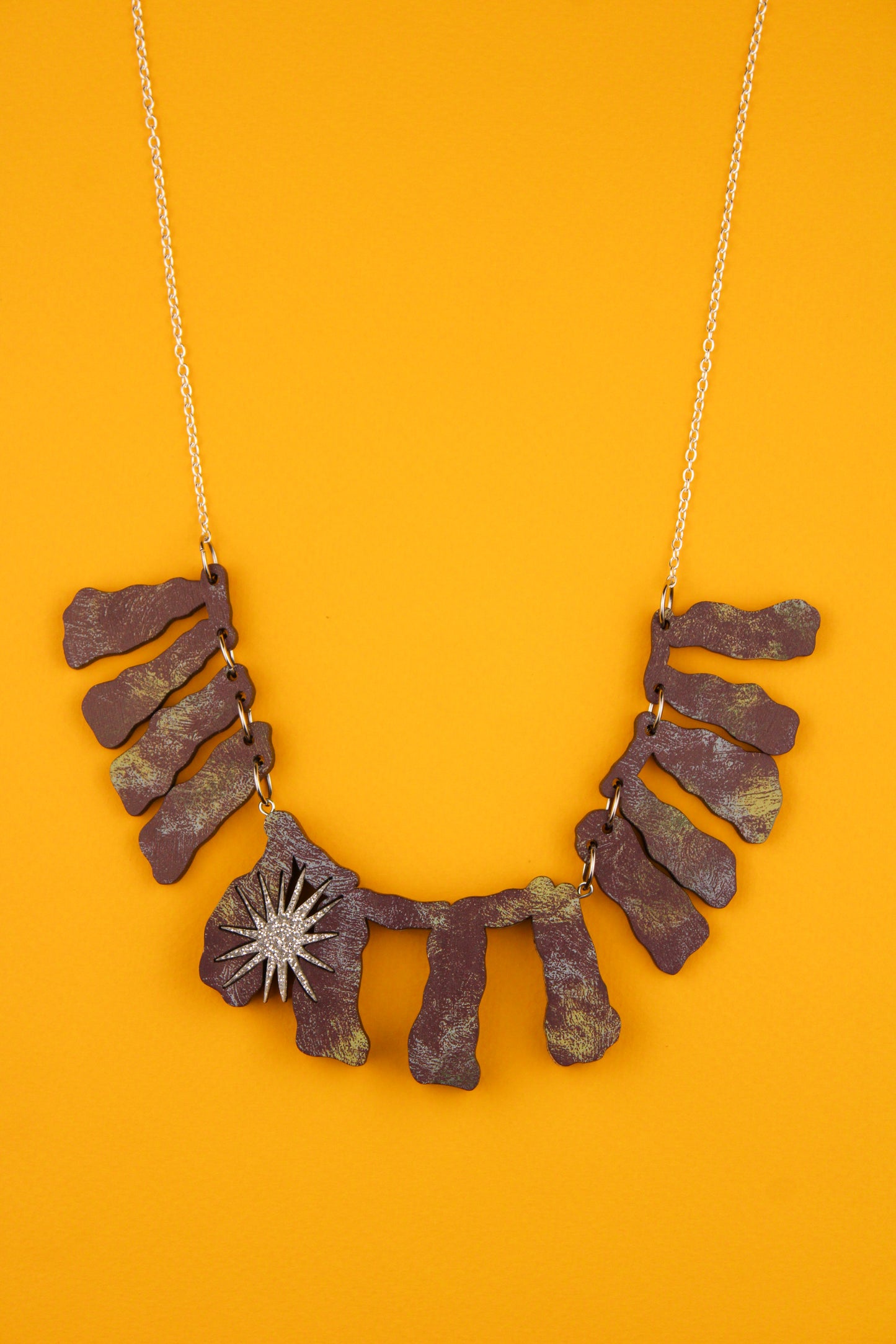 Stonehenge Day to Night Double Sided Necklace PRE ORDER