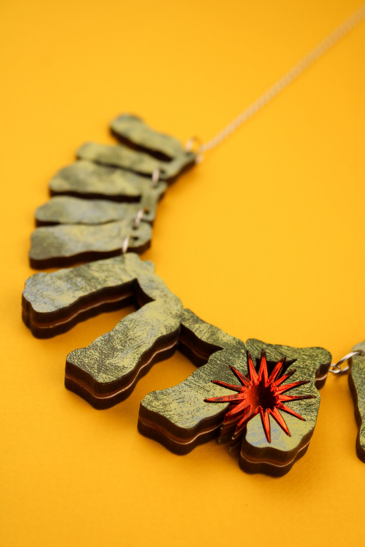 Stonehenge Day to Night Double Sided Necklace PRE ORDER