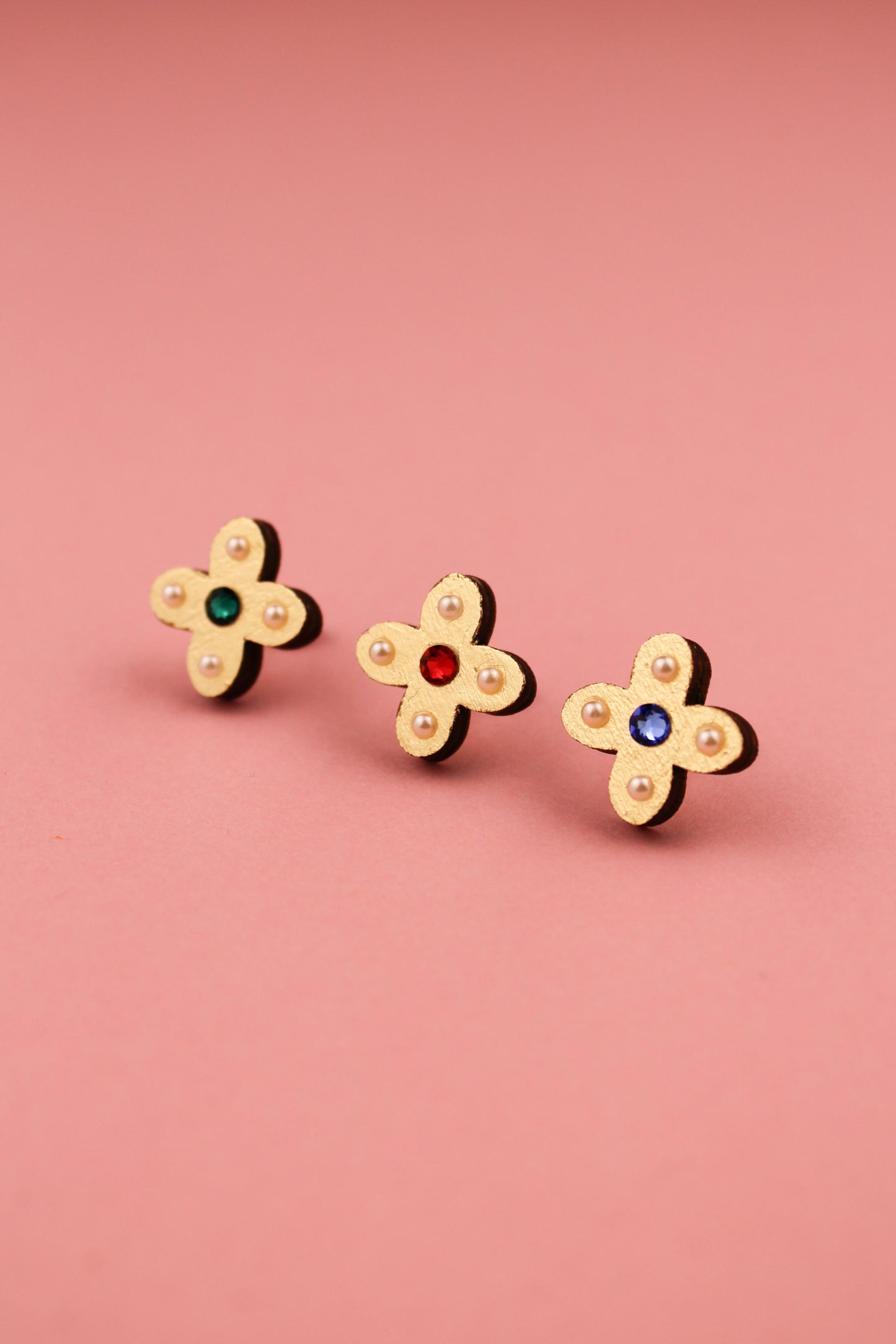Tudor Studs Mismatched Set