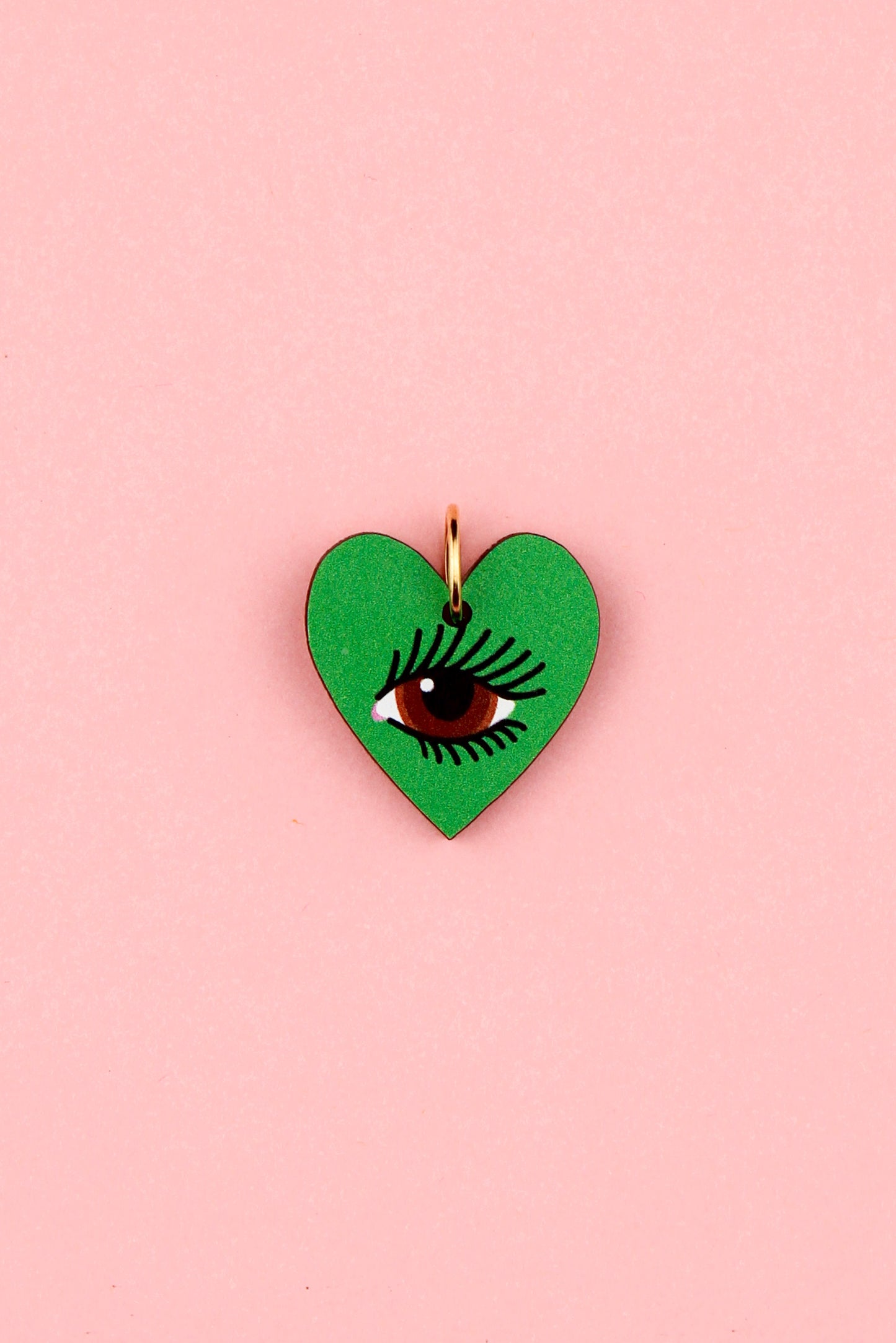 Green Lovers Eye Charm