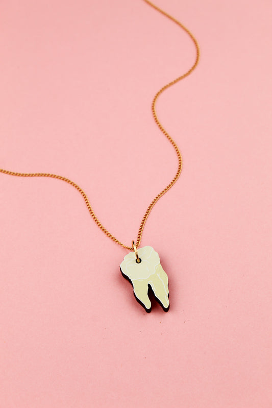 Wisdom Tooth Pendant Necklace