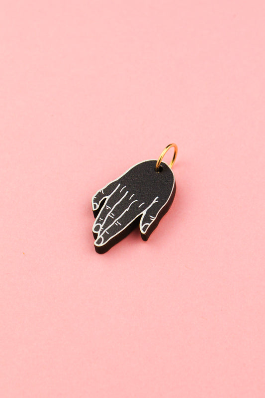 Mourning Hand Charm