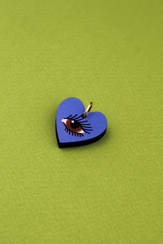 Blue Lovers Eye Charm