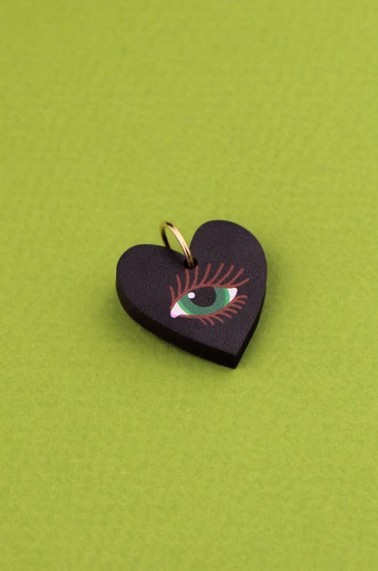 Black Lovers Eye Charm