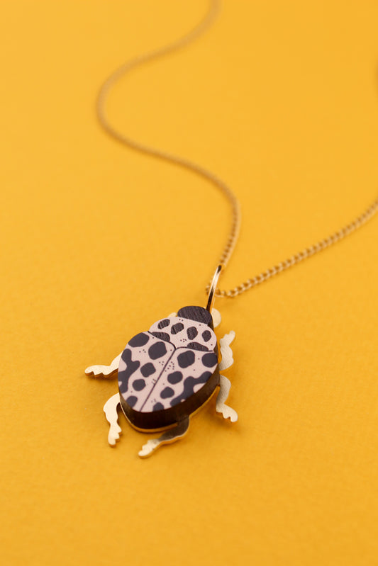 Ivory Ladybird Pendant