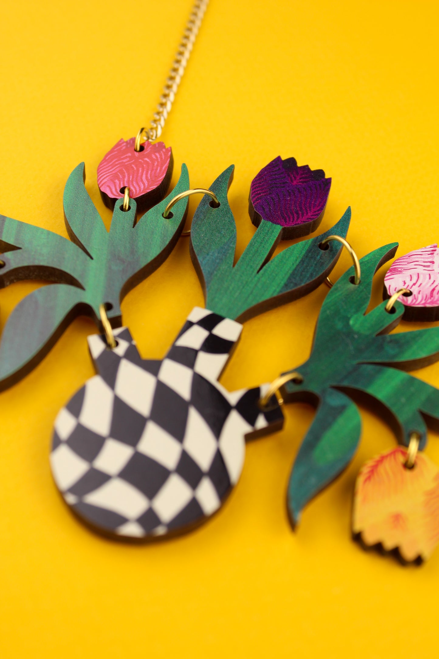 Collier Vase Tulipe